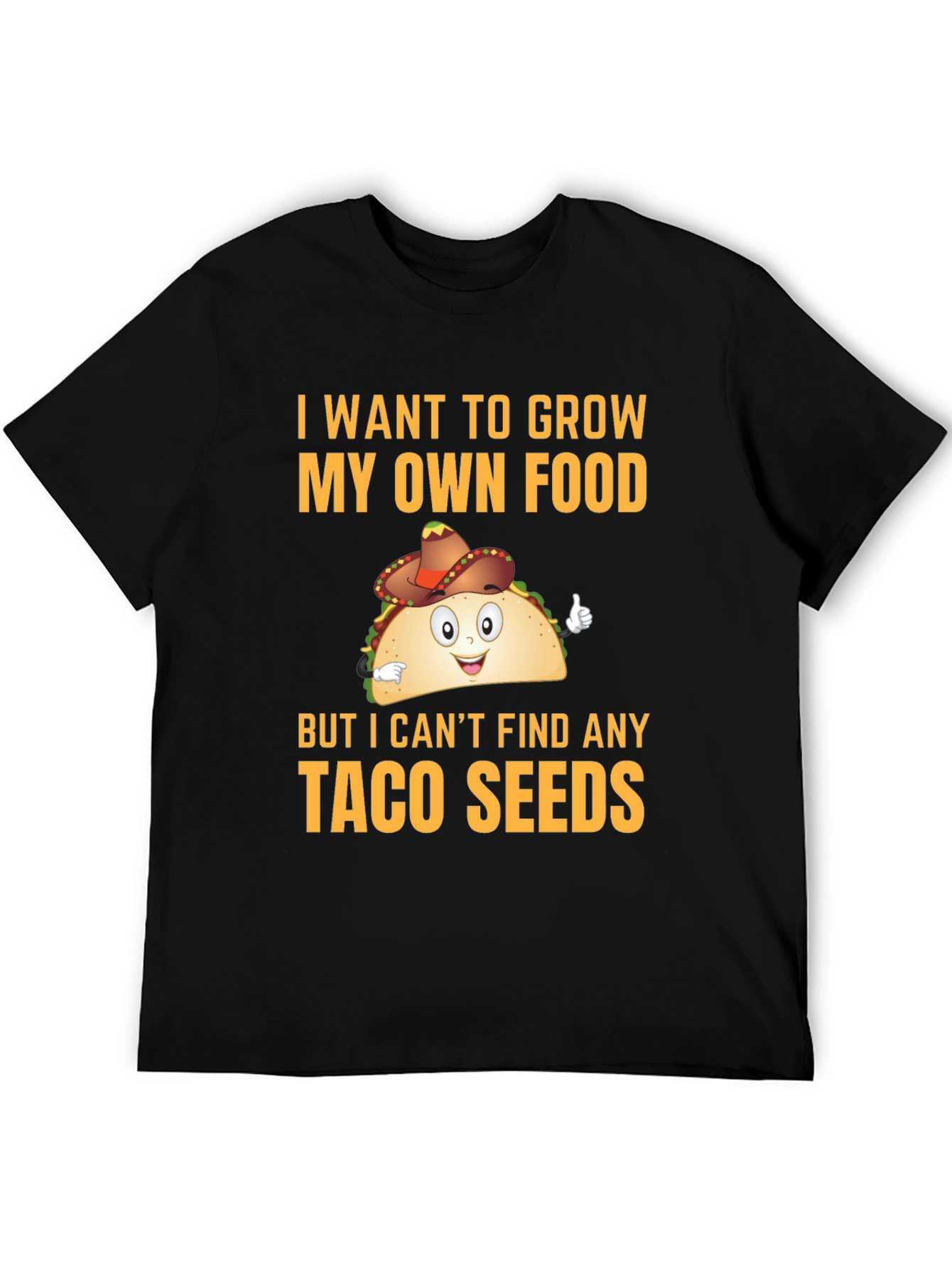 Funny Taco Seeds Graphic T-Shirt