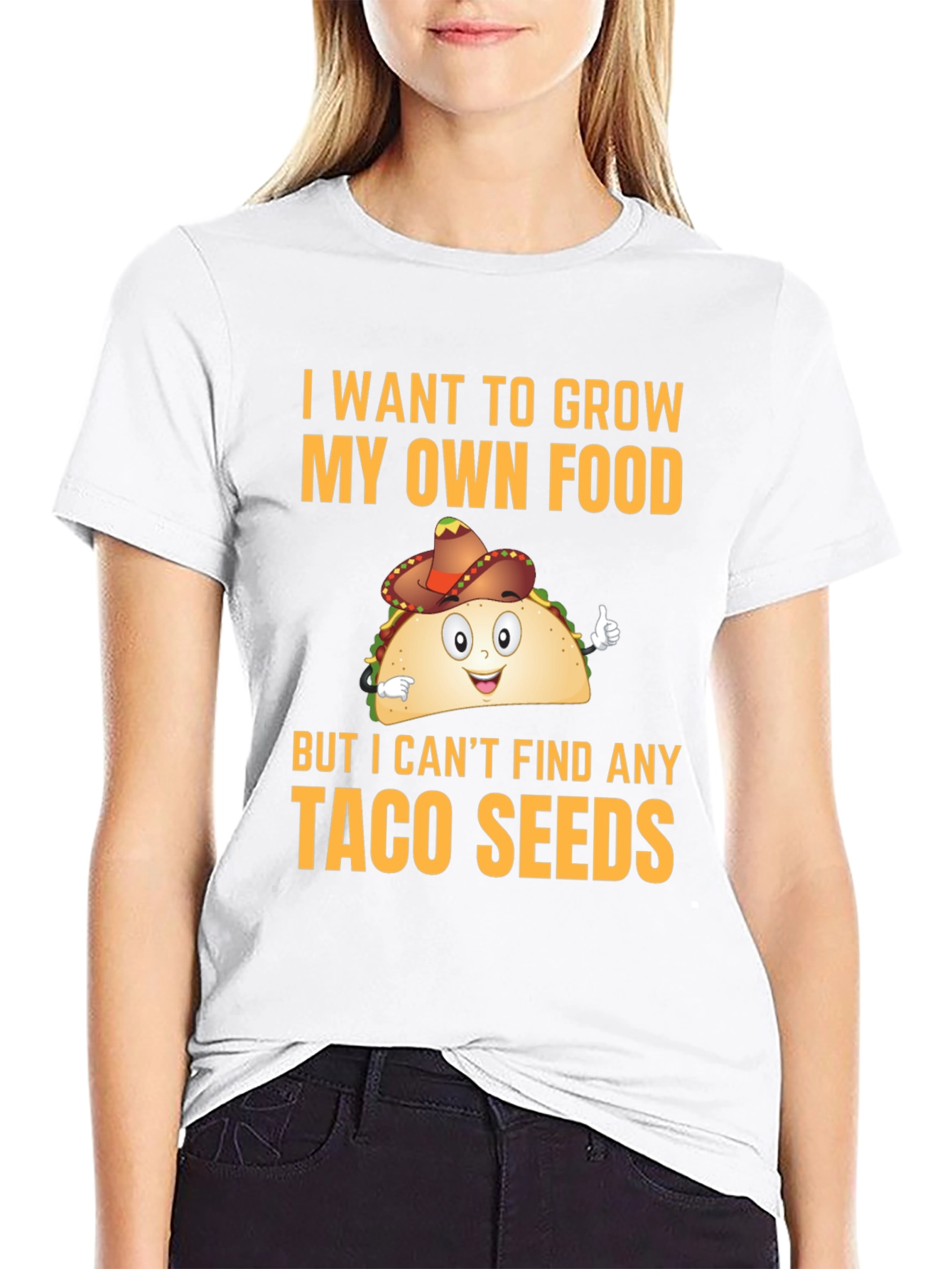 Funny Taco Seeds Graphic T-Shirt