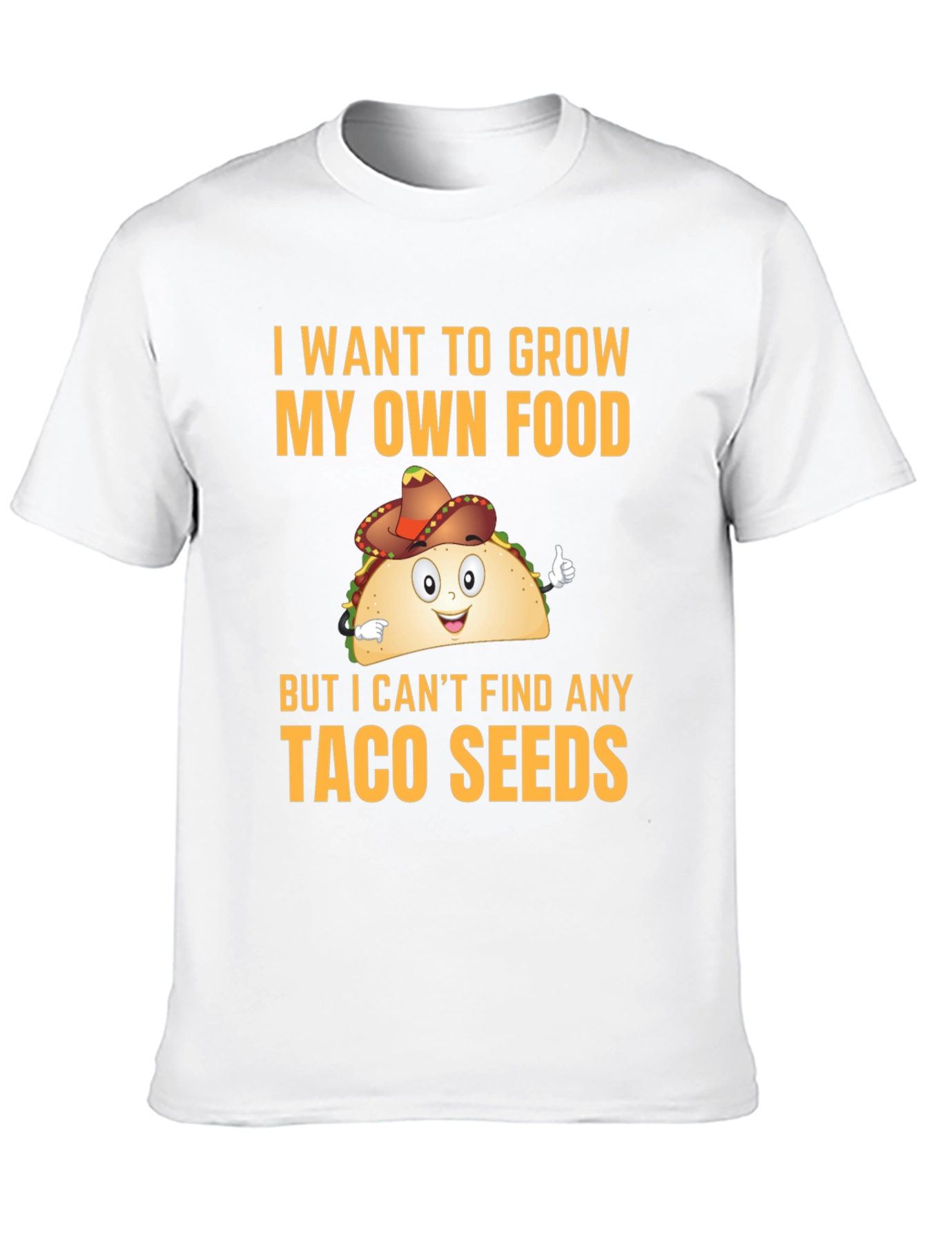 Funny Taco Seeds Graphic T-Shirt