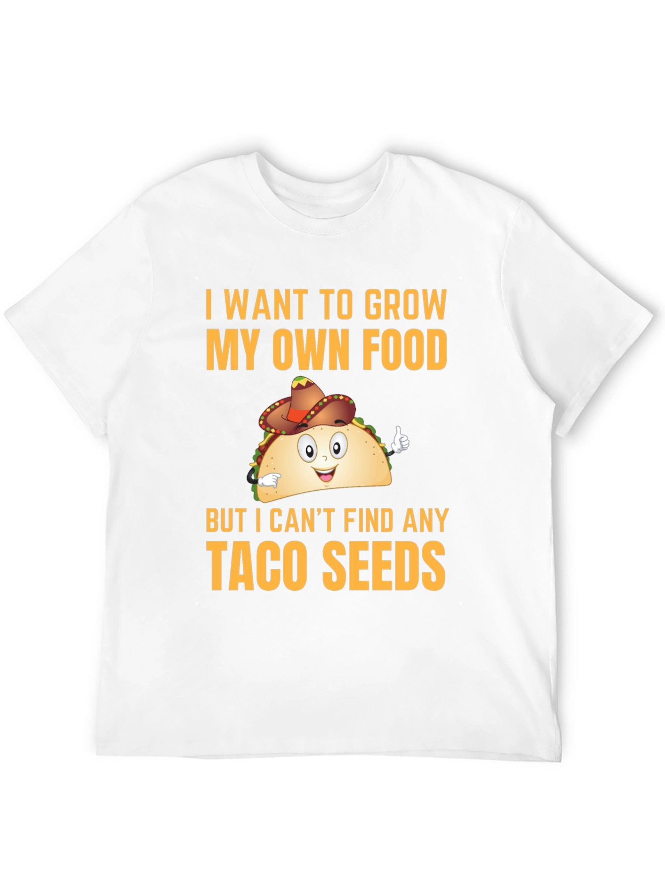 Funny Taco Seeds Graphic T-Shirt