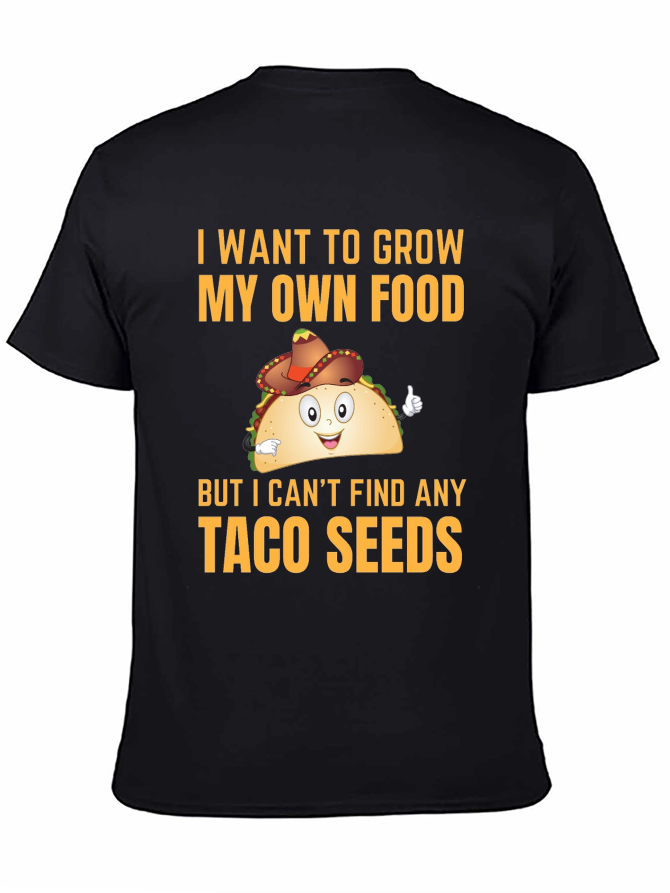 Funny Taco Seeds Graphic T-Shirt