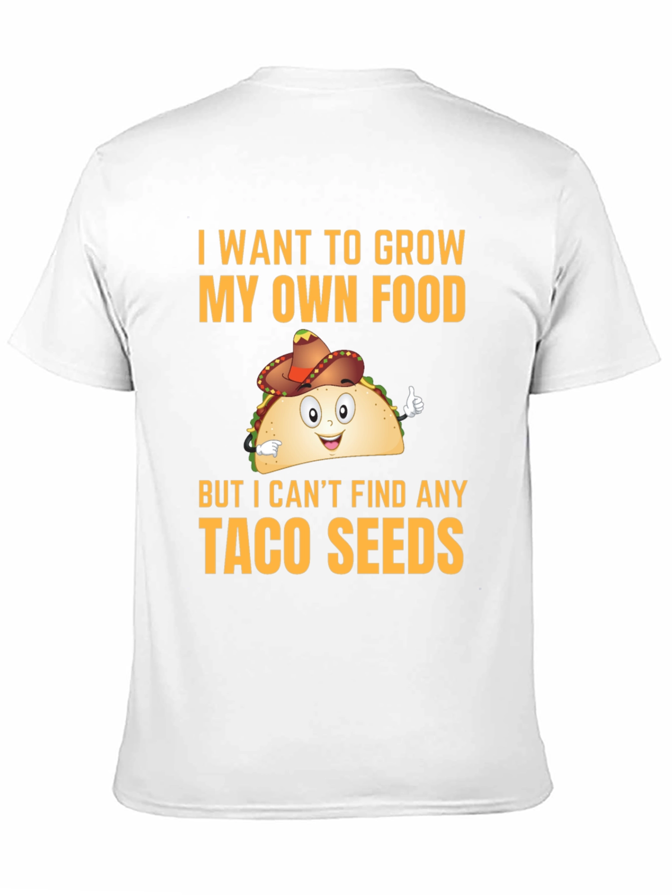 Funny Taco Seeds Graphic T-Shirt