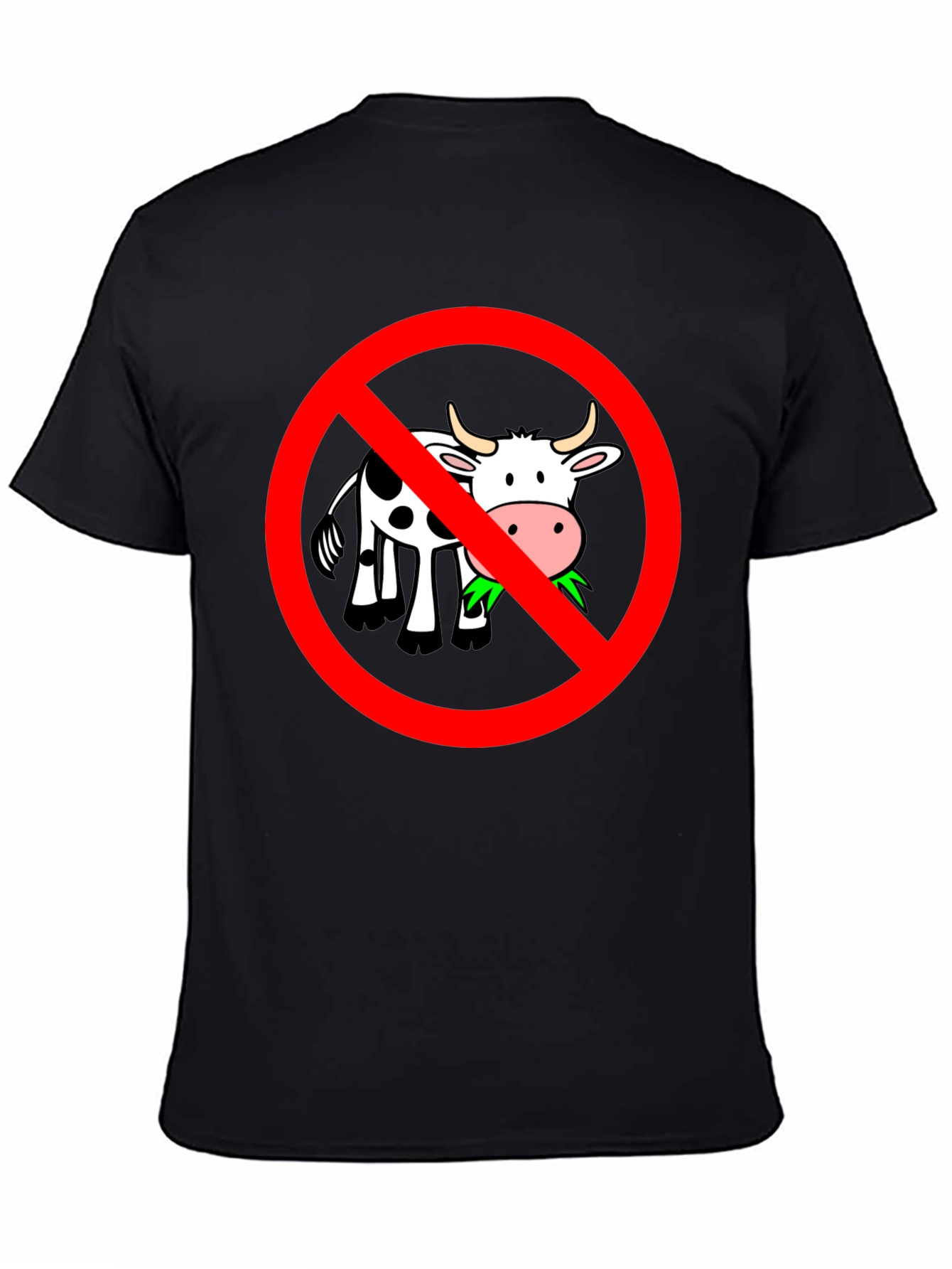 Vegan T-Shirt: No Cow Graphic Tee