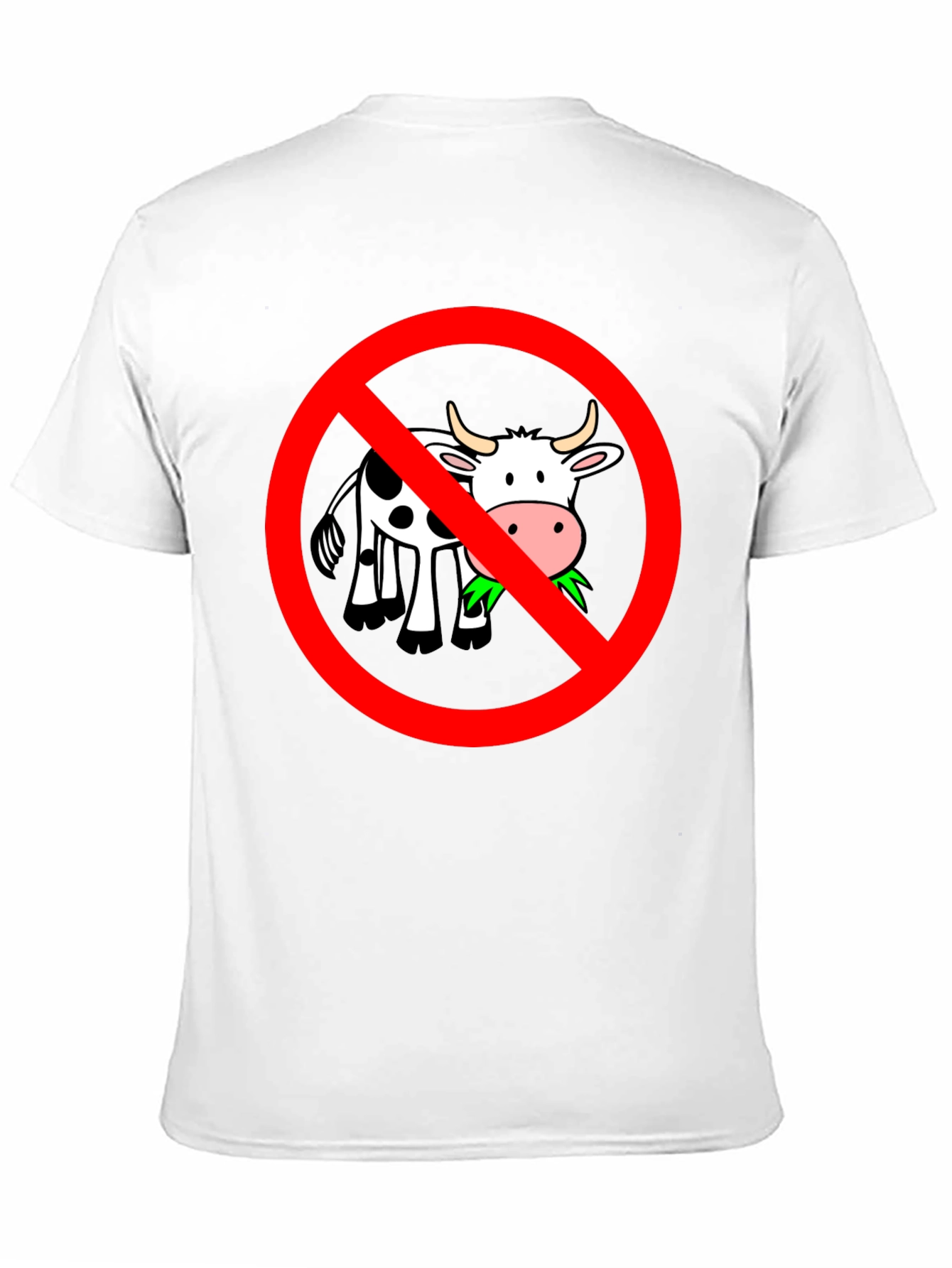 Vegan T-Shirt: No Cow Graphic Tee