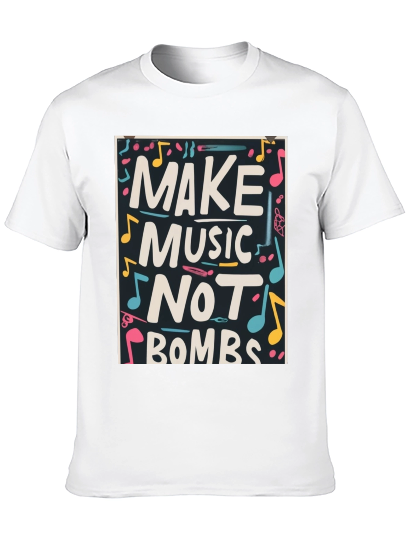 Make Music Not Bombs Graphic T-Shirt