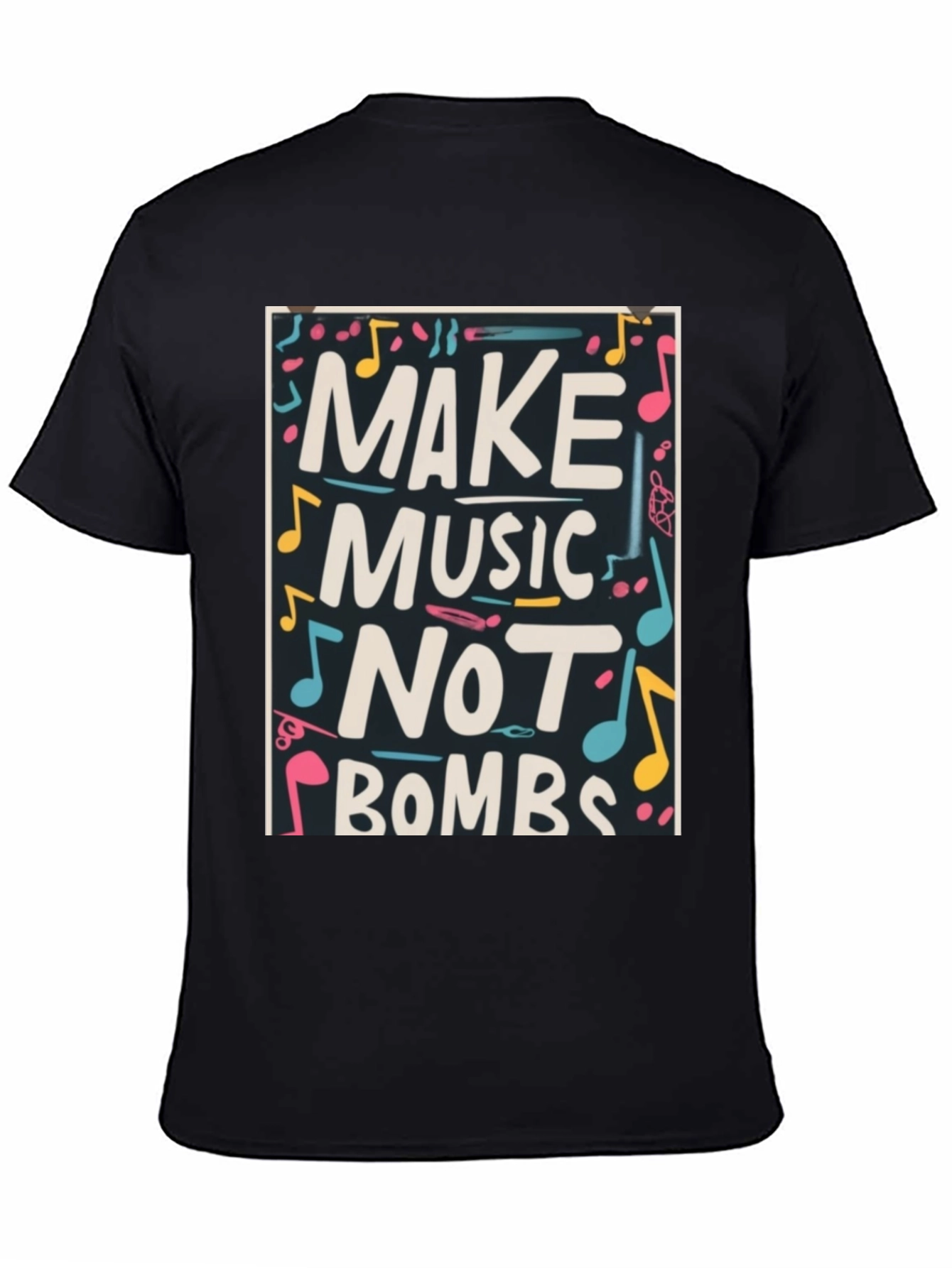 Make Music Not Bombs Graphic T-Shirt