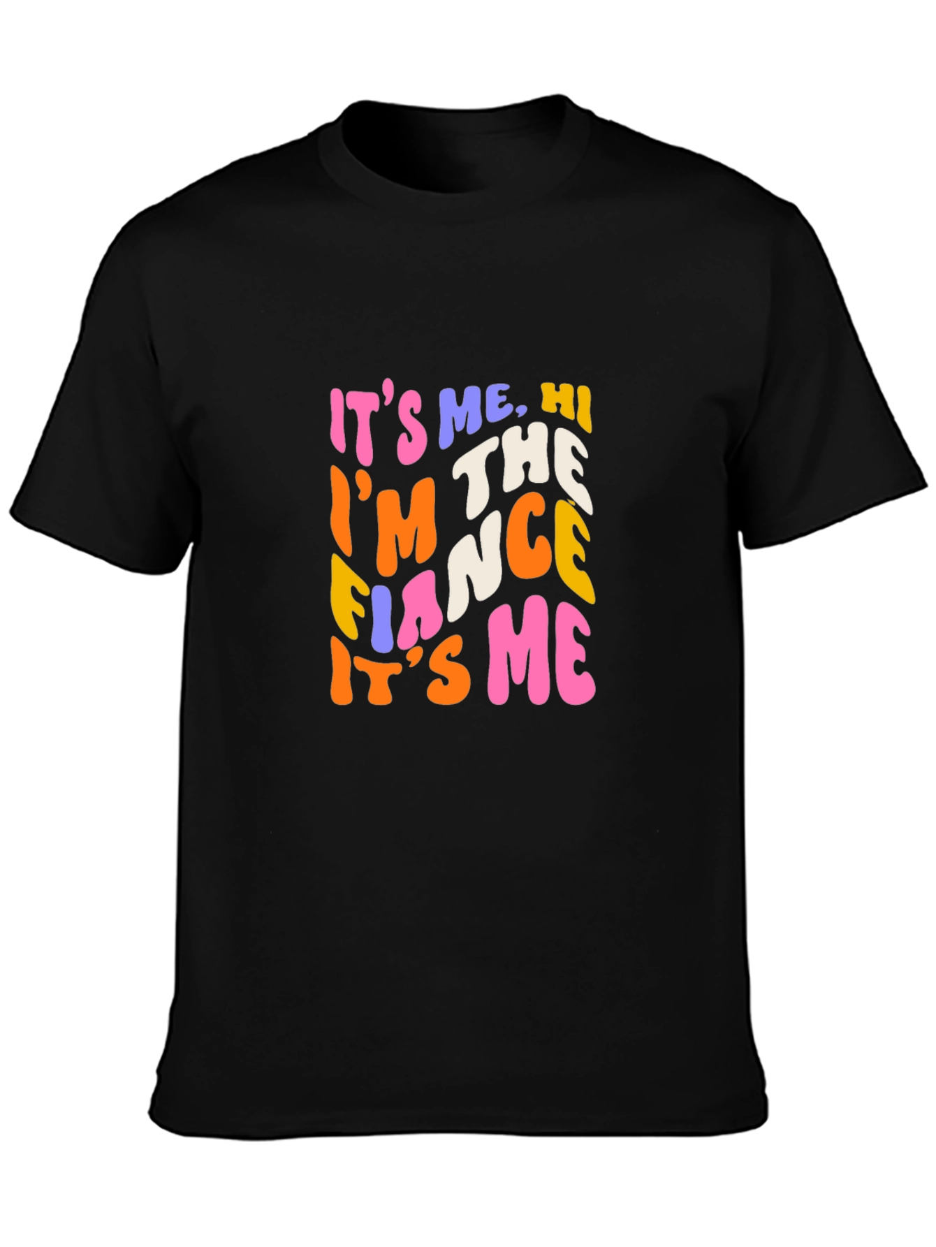 Retro Fiance T-Shirt - Funny Engagement Tee