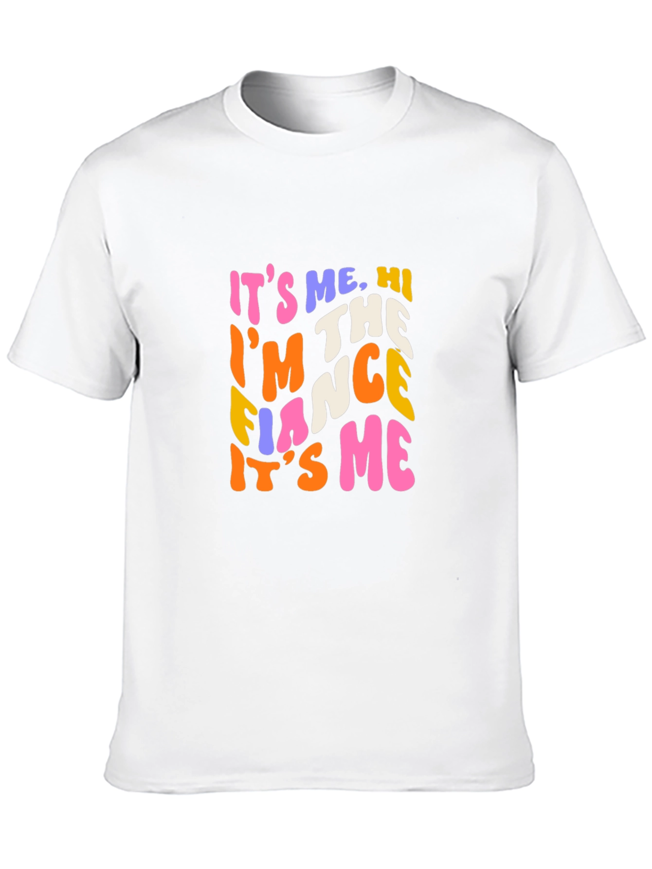 Retro Fiance T-Shirt - Funny Engagement Tee