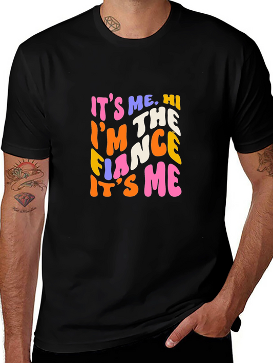 Retro Fiance T-Shirt - Funny Engagement Tee