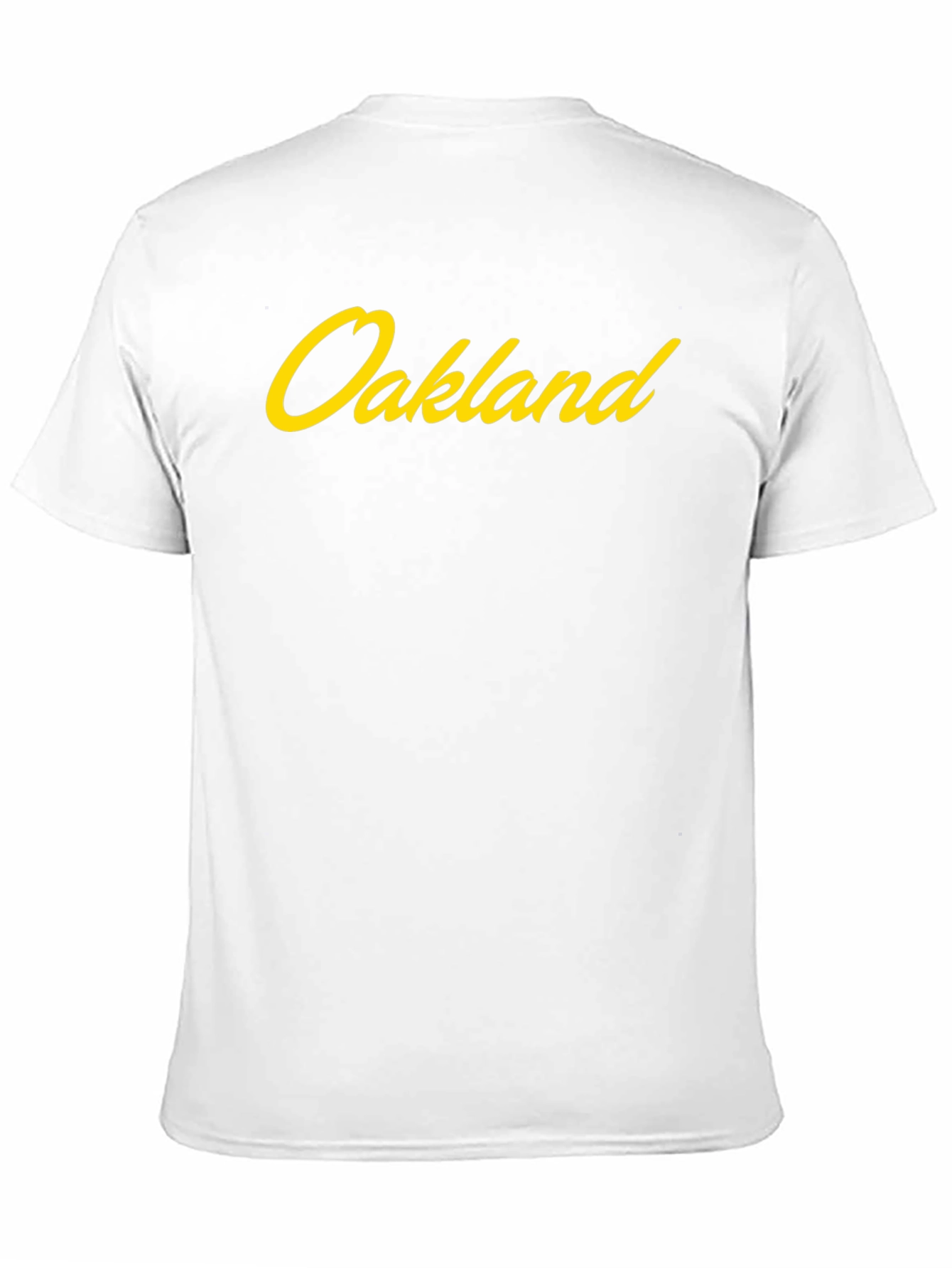 Oakland Graphic Tee - Stylish Mens Black T-Shirt