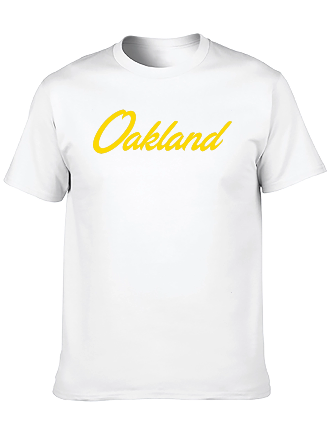 Oakland Graphic Tee - Stylish Mens Black T-Shirt