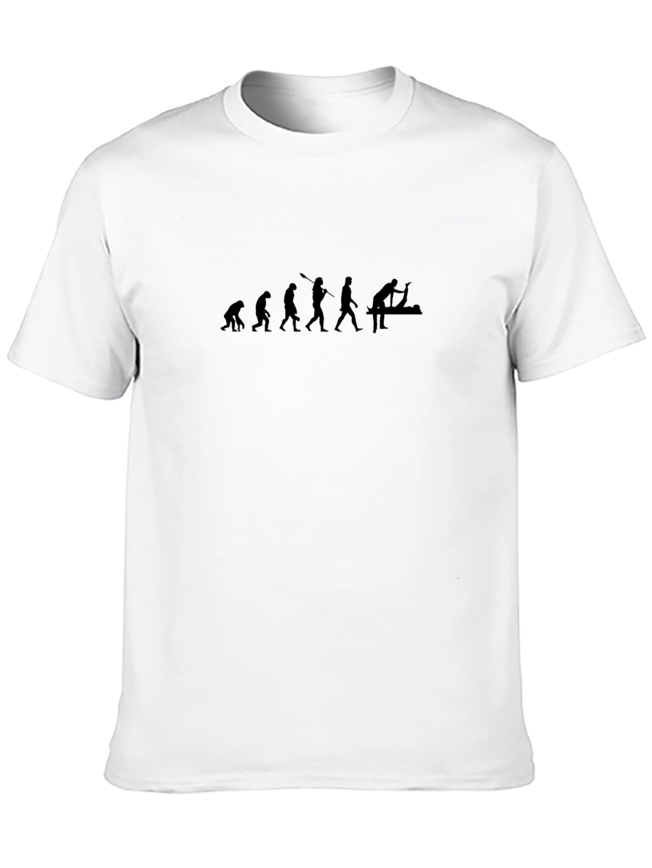 Evolution of Kayaking Black T-Shirt