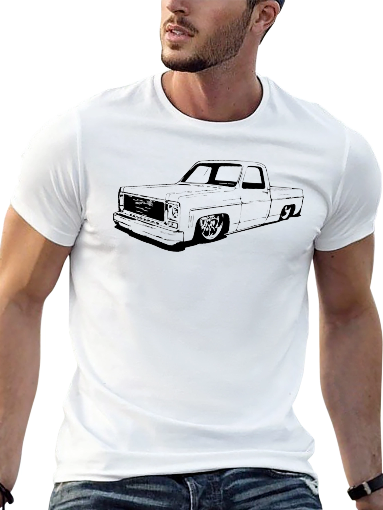 Classic Truck Graphic Tee - Black