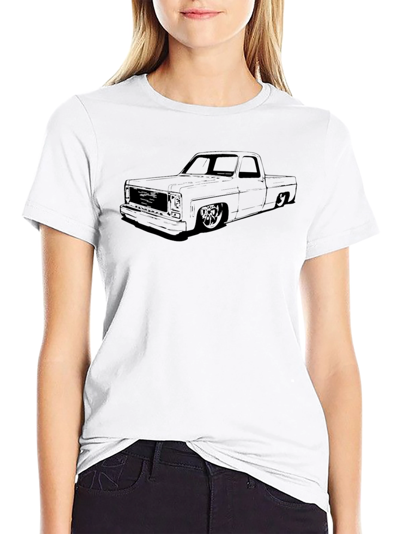 Classic Truck Graphic Tee - Black