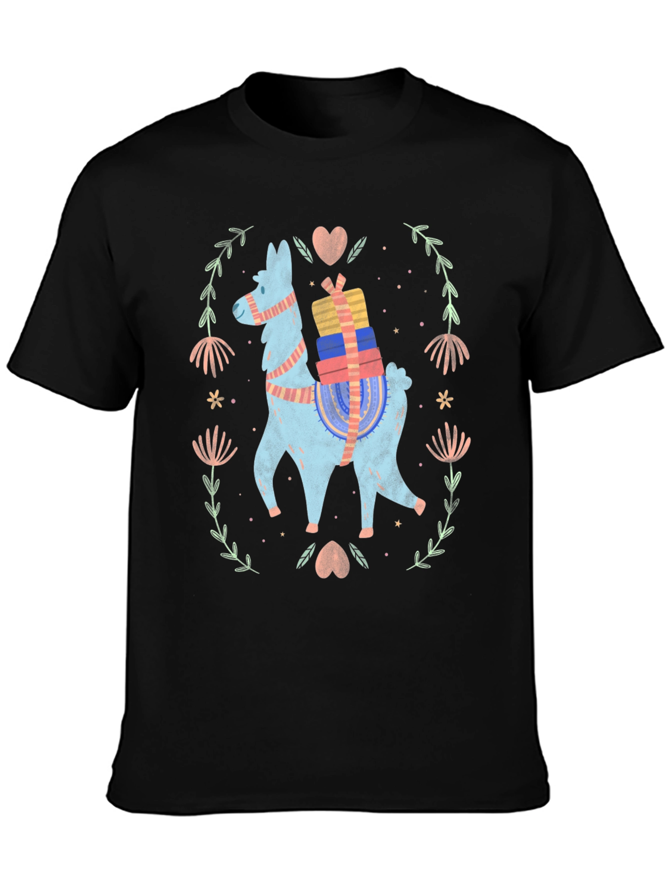 Llama Gift T-Shirt - Cute Holiday Tee
