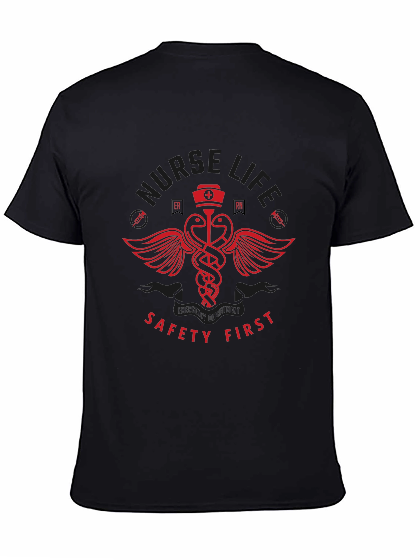 Nurse Life Safety First T-Shirt