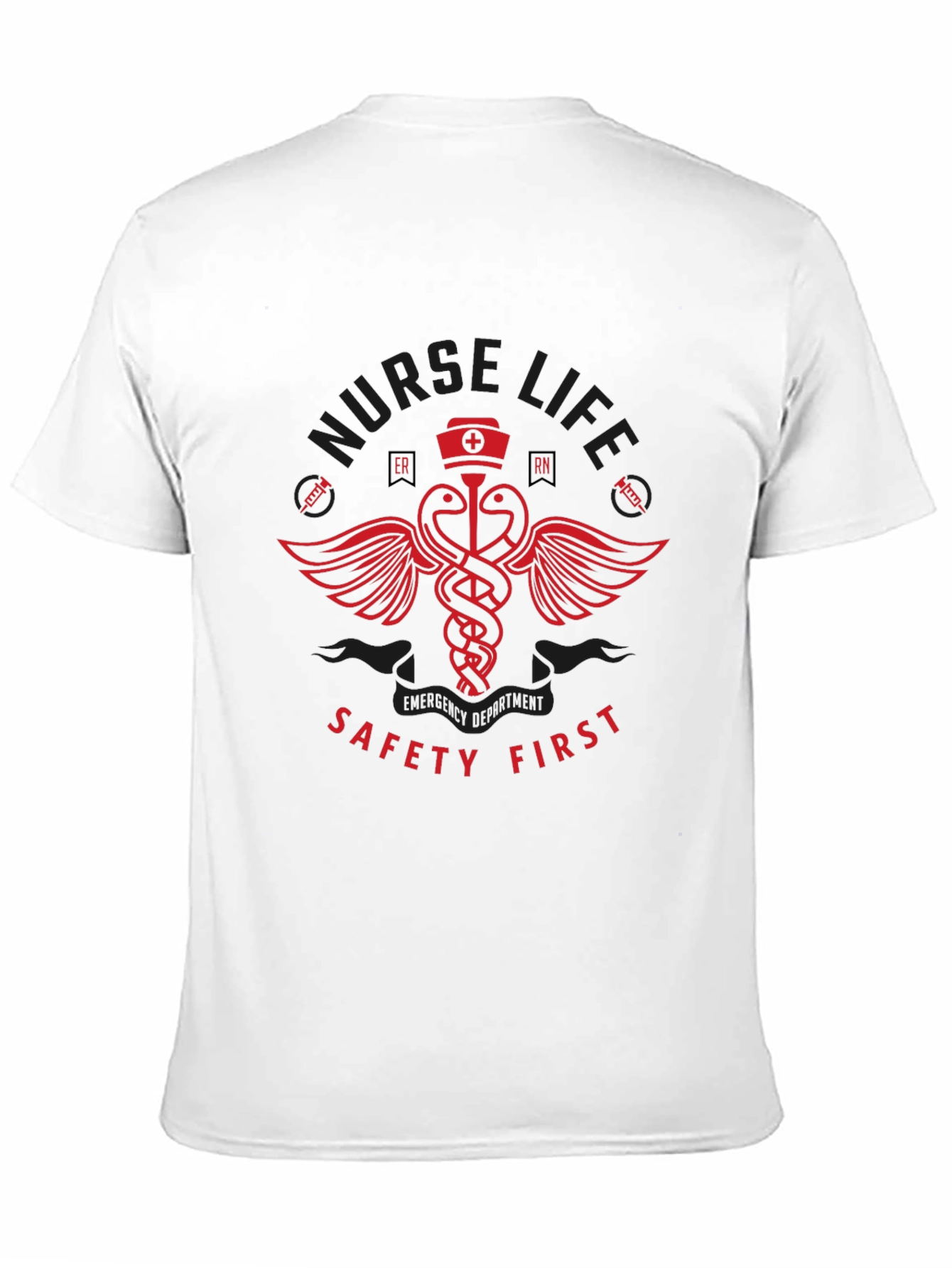 Nurse Life Safety First T-Shirt