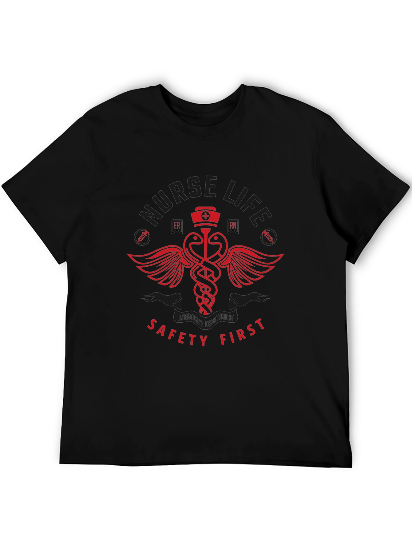 Nurse Life Safety First T-Shirt
