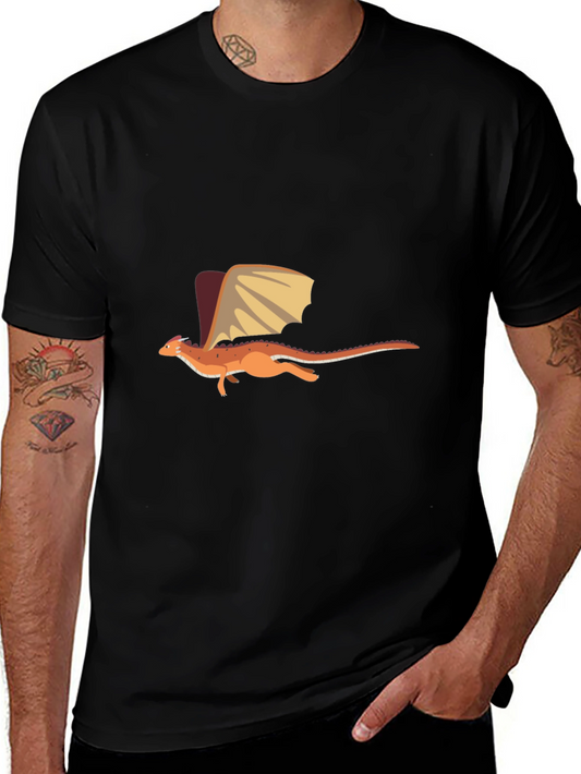 Dragon Graphic Print T-Shirt - Unisex