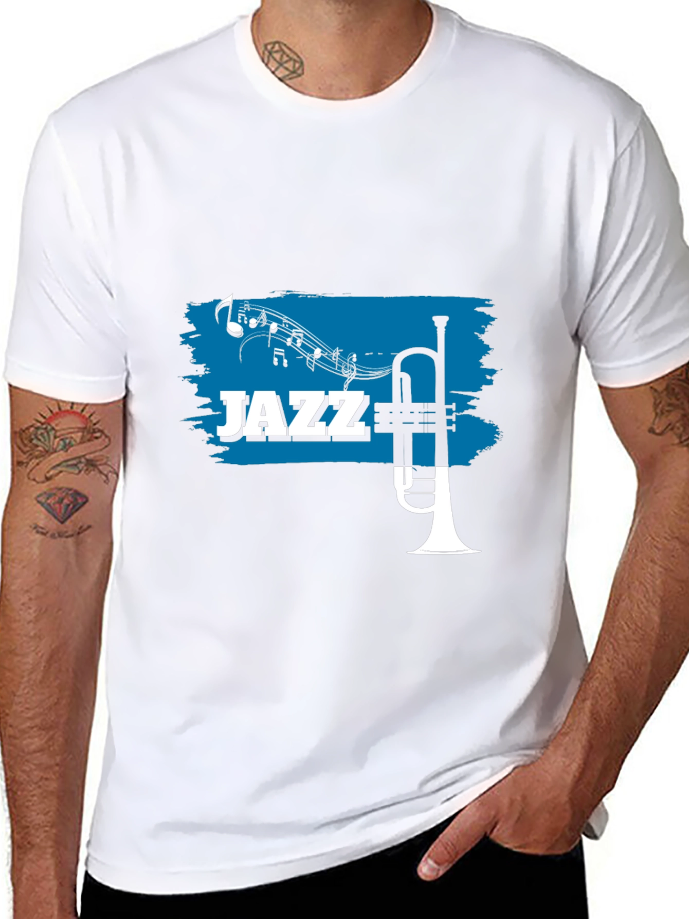 Jazz Trumpet T-Shirt - Cool Music Tee