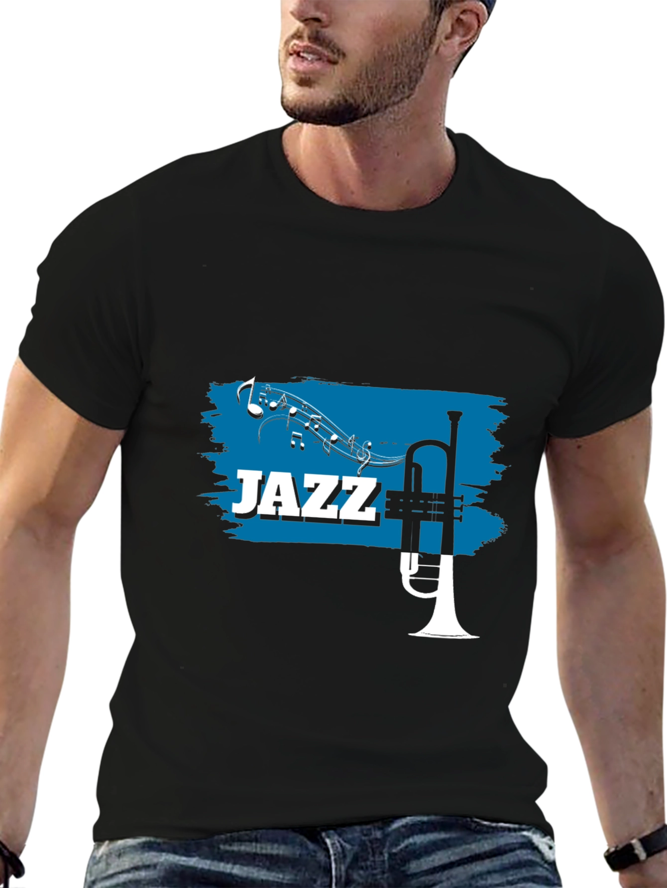 Jazz Trumpet T-Shirt - Cool Music Tee