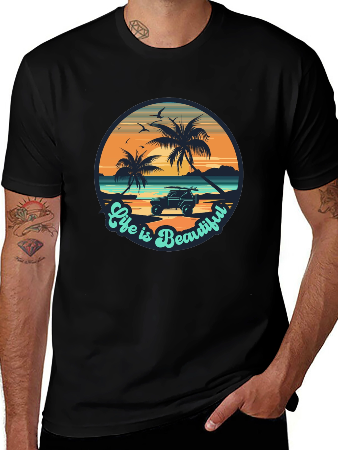 Life is Beautiful Graphic Tee