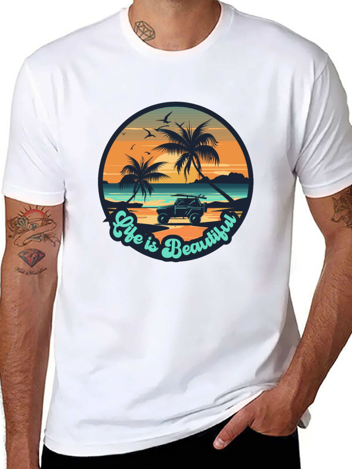 Life is Beautiful Graphic Tee