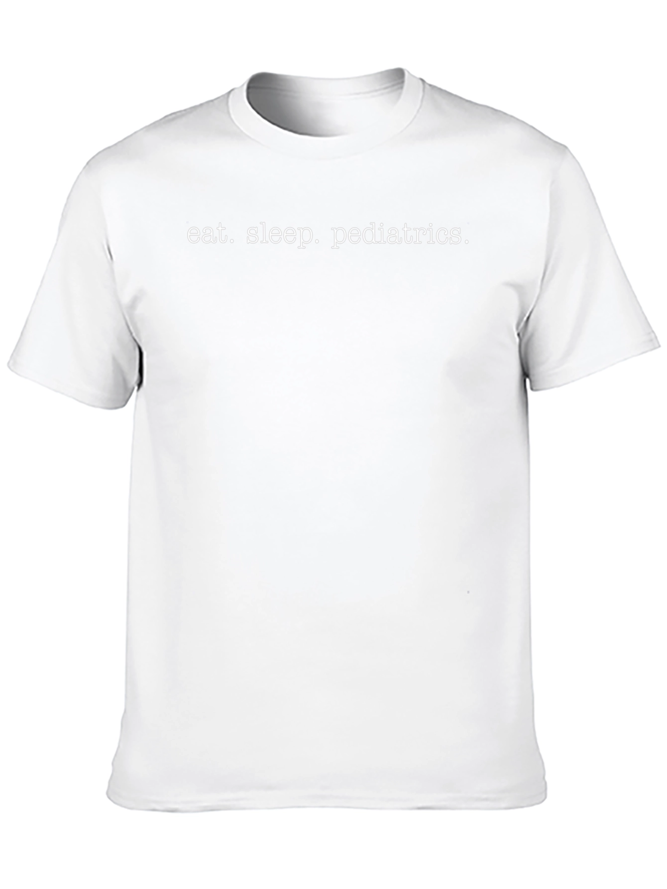 Eat Sleep Pediatrics T-Shirt - Black
