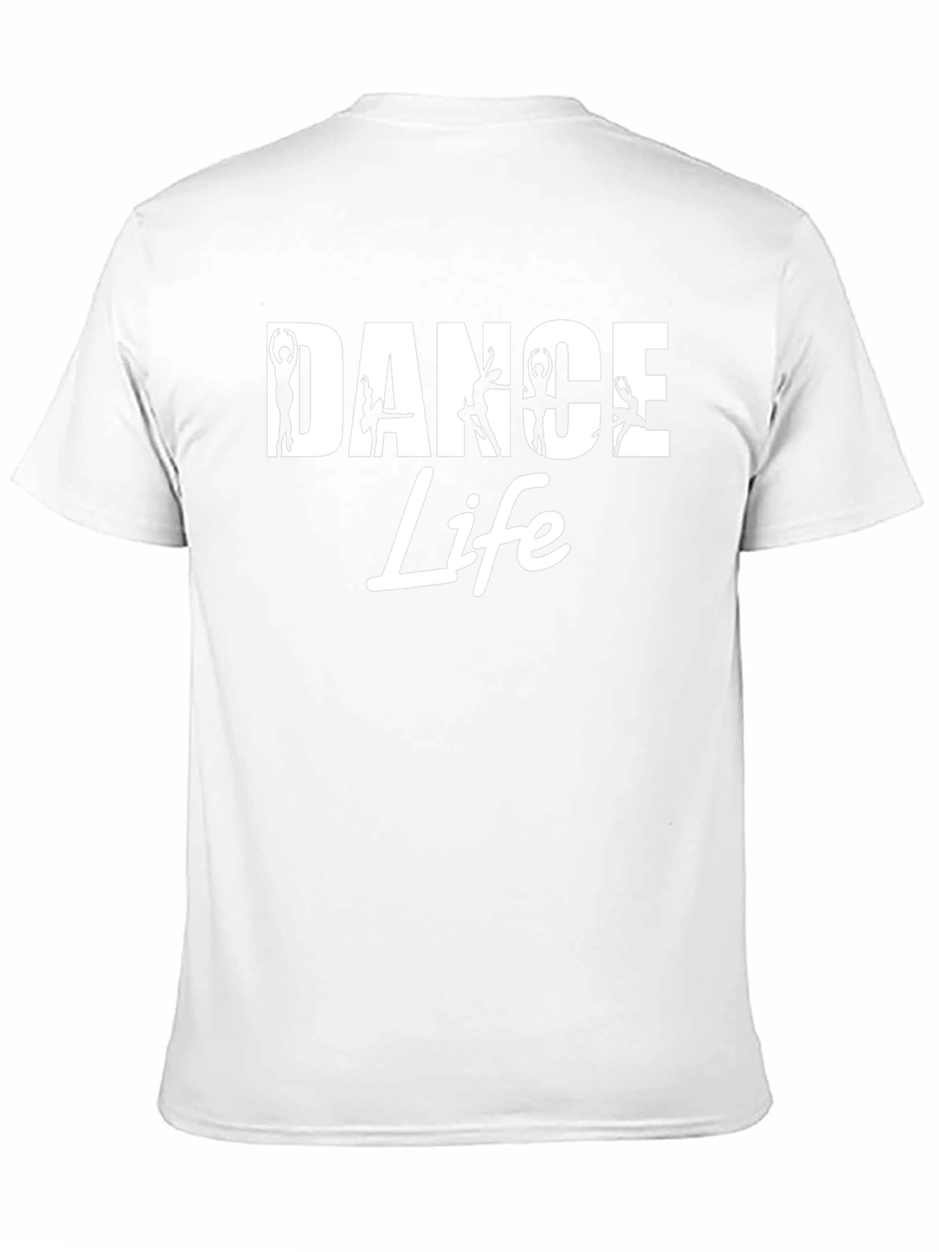 Dance Life Graphic Tee - Black Cotton T-Shirt