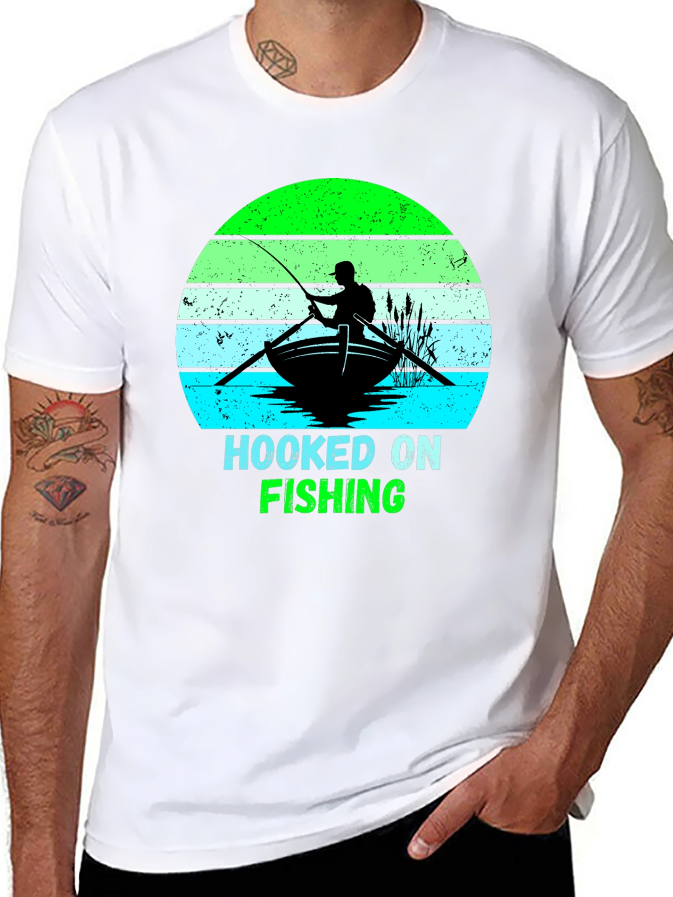 Hooked On Fishing T-Shirt