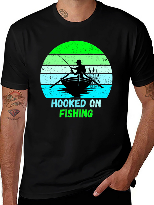 Hooked On Fishing T-Shirt