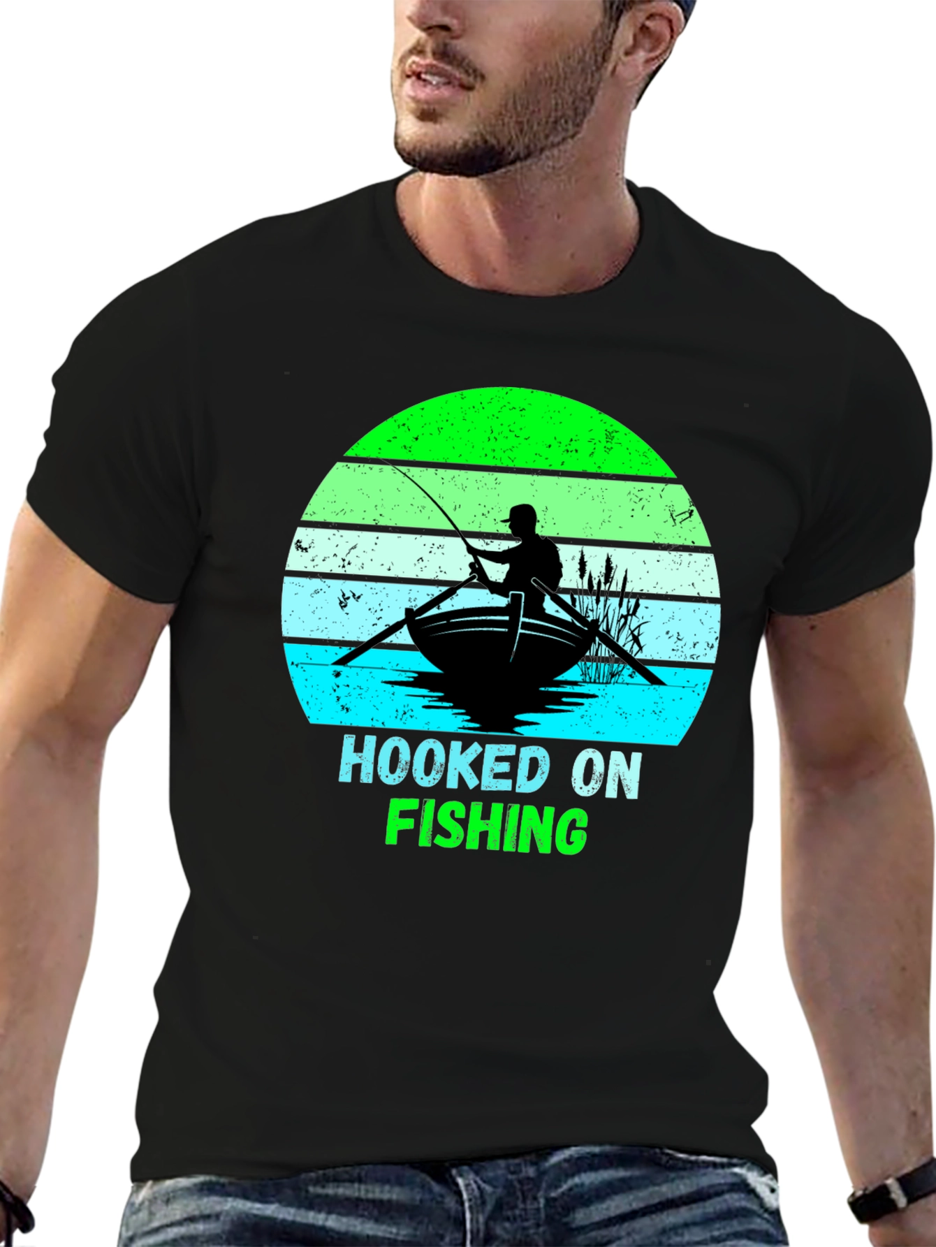 Hooked On Fishing T-Shirt