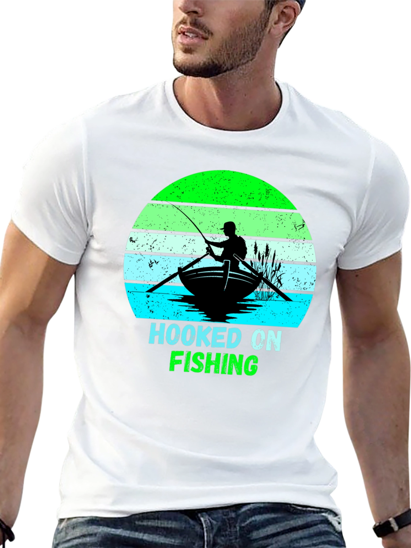 Hooked On Fishing T-Shirt
