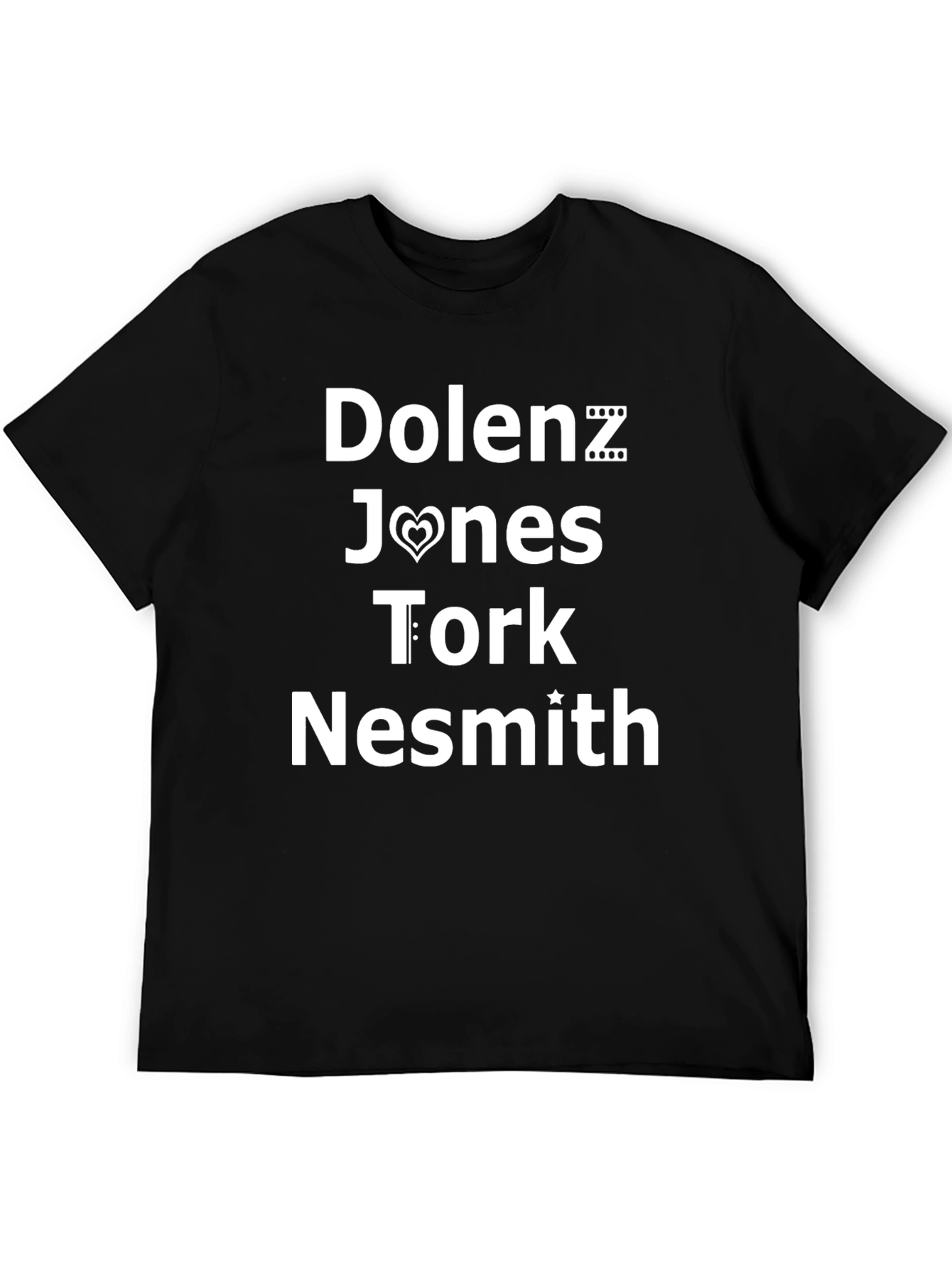 Monkees Fan T-Shirt - Dolenz Jones Tork Nesmith