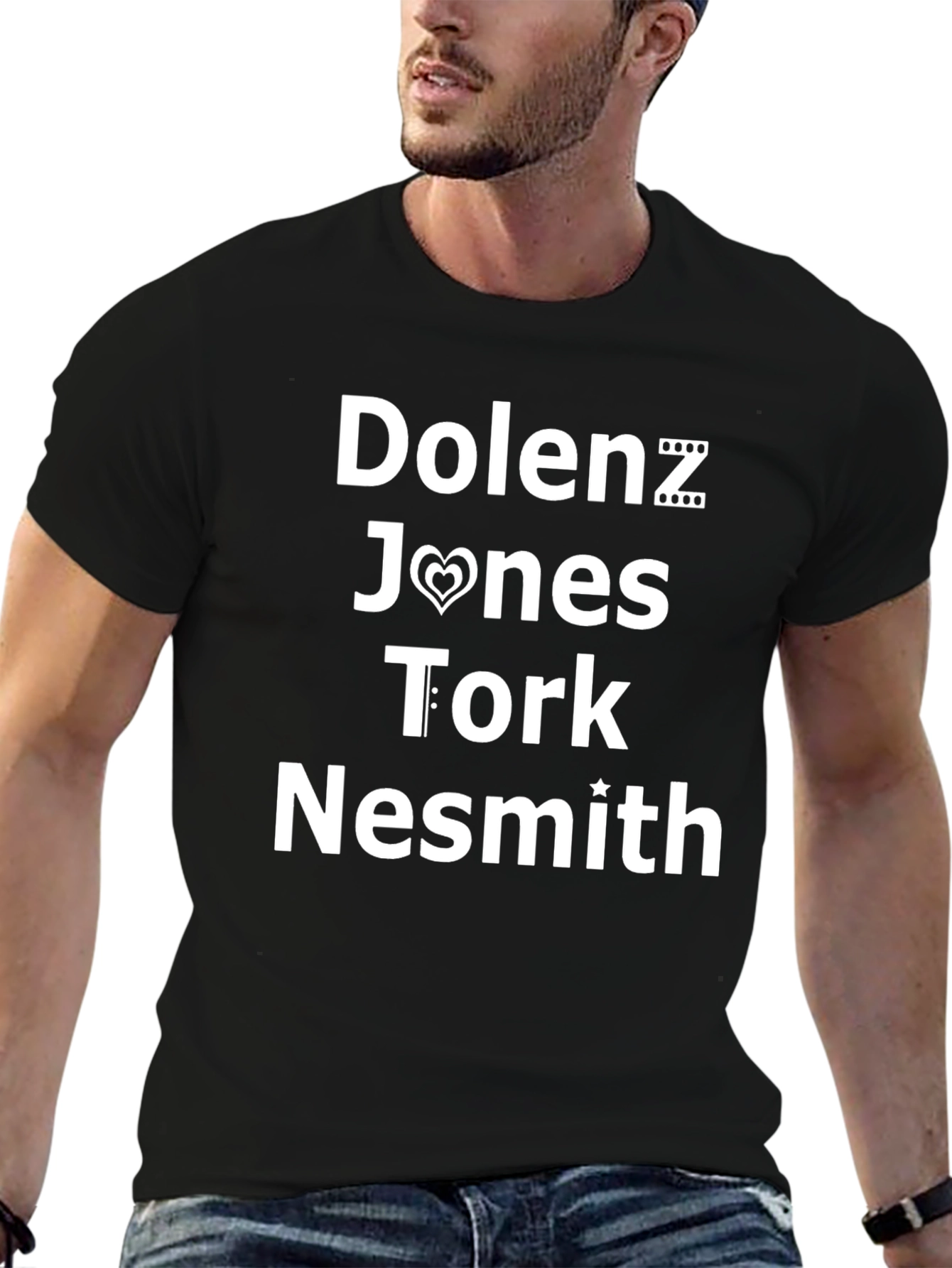 Monkees Fan T-Shirt - Dolenz Jones Tork Nesmith