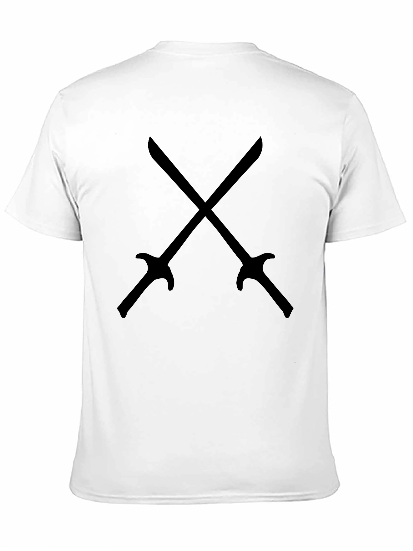 Crossed Swords Black T-Shirt