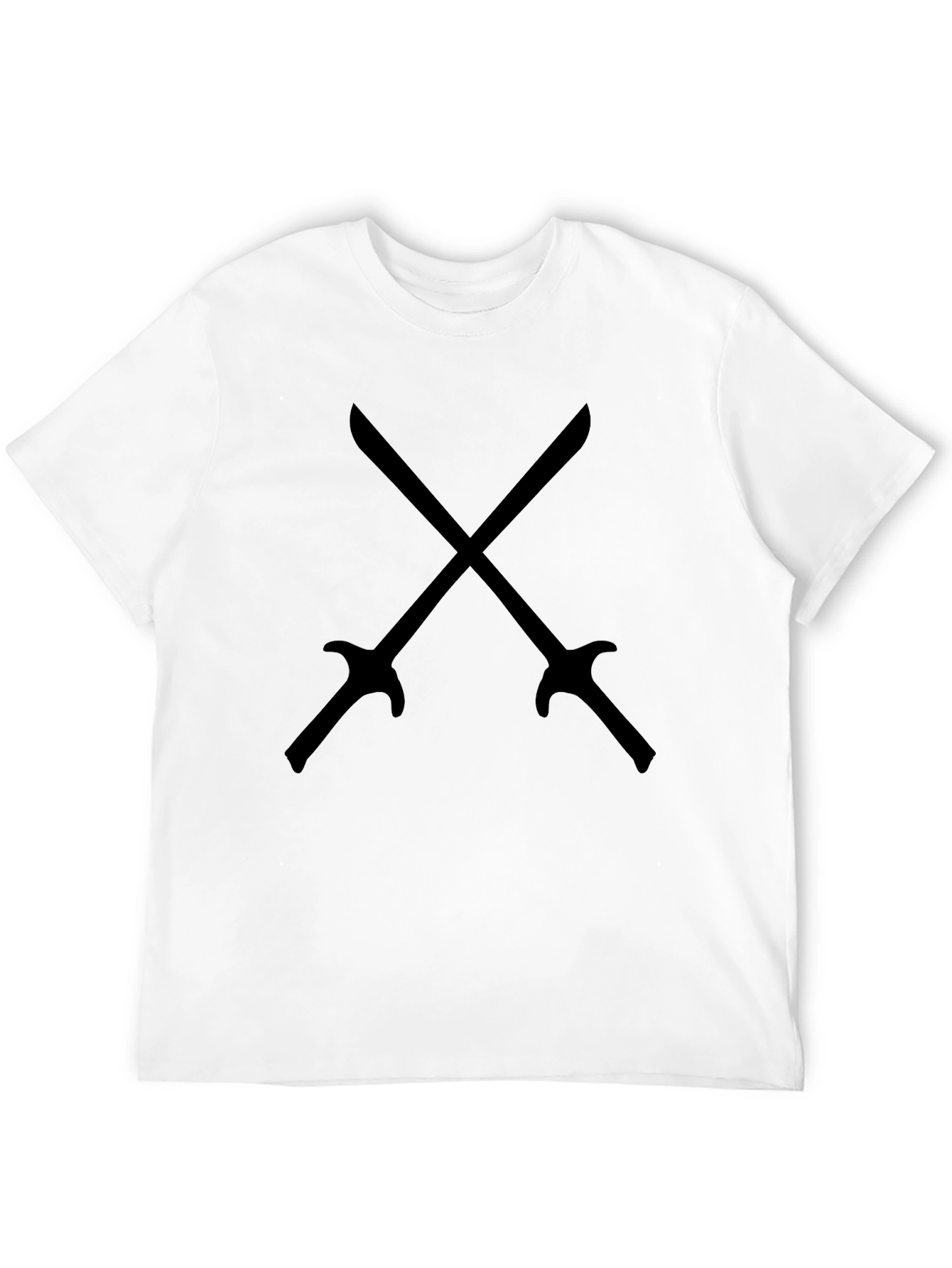 Crossed Swords Black T-Shirt