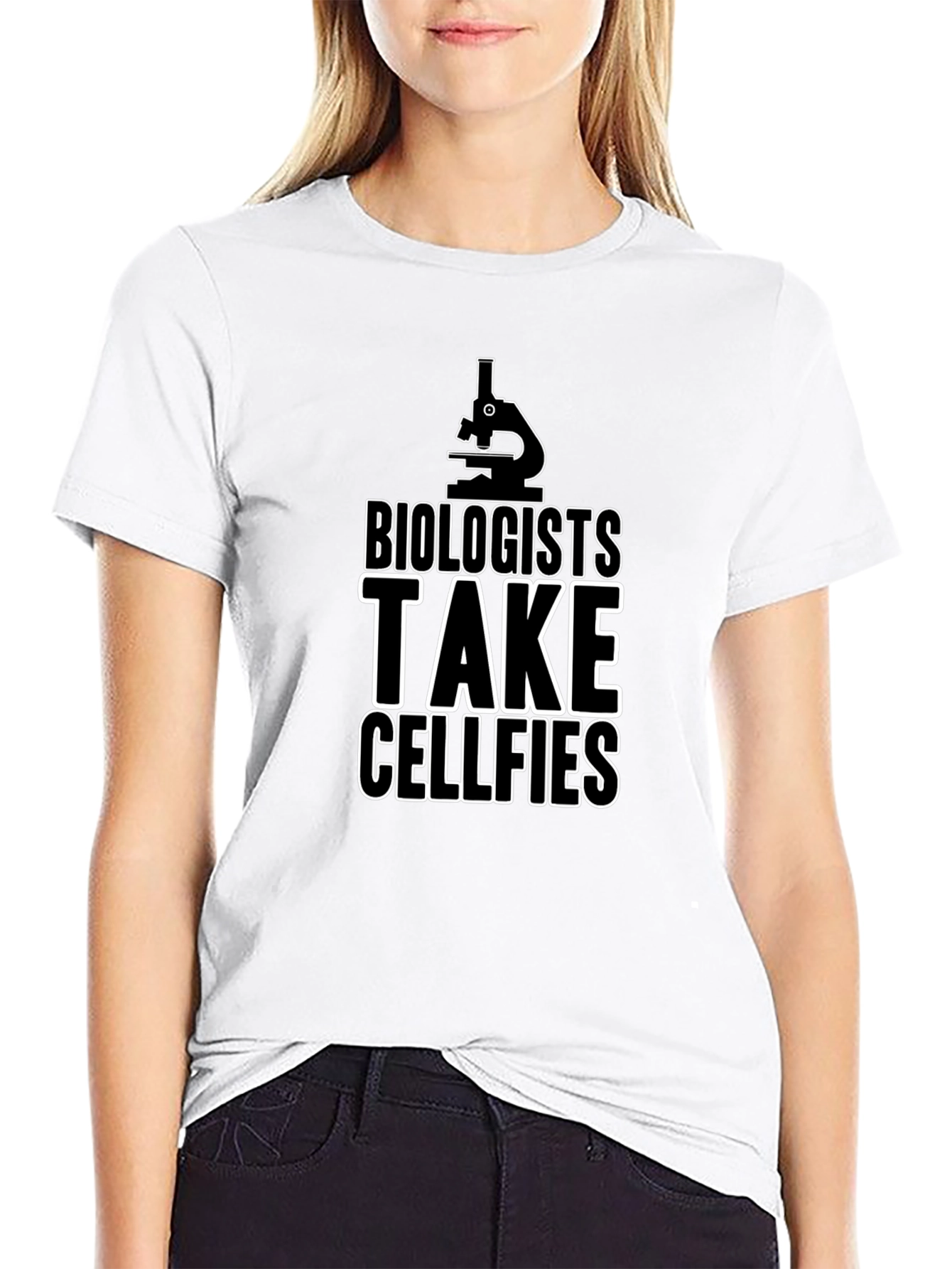 Biologists Take Cellfies T-Shirt Science Humor Tee