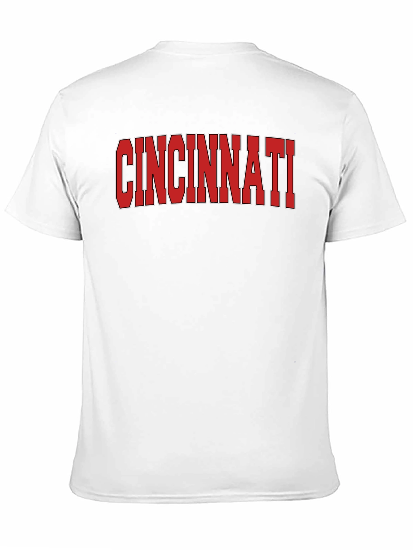 Cincinnati Graphic T-Shirt Black Cotton Tee