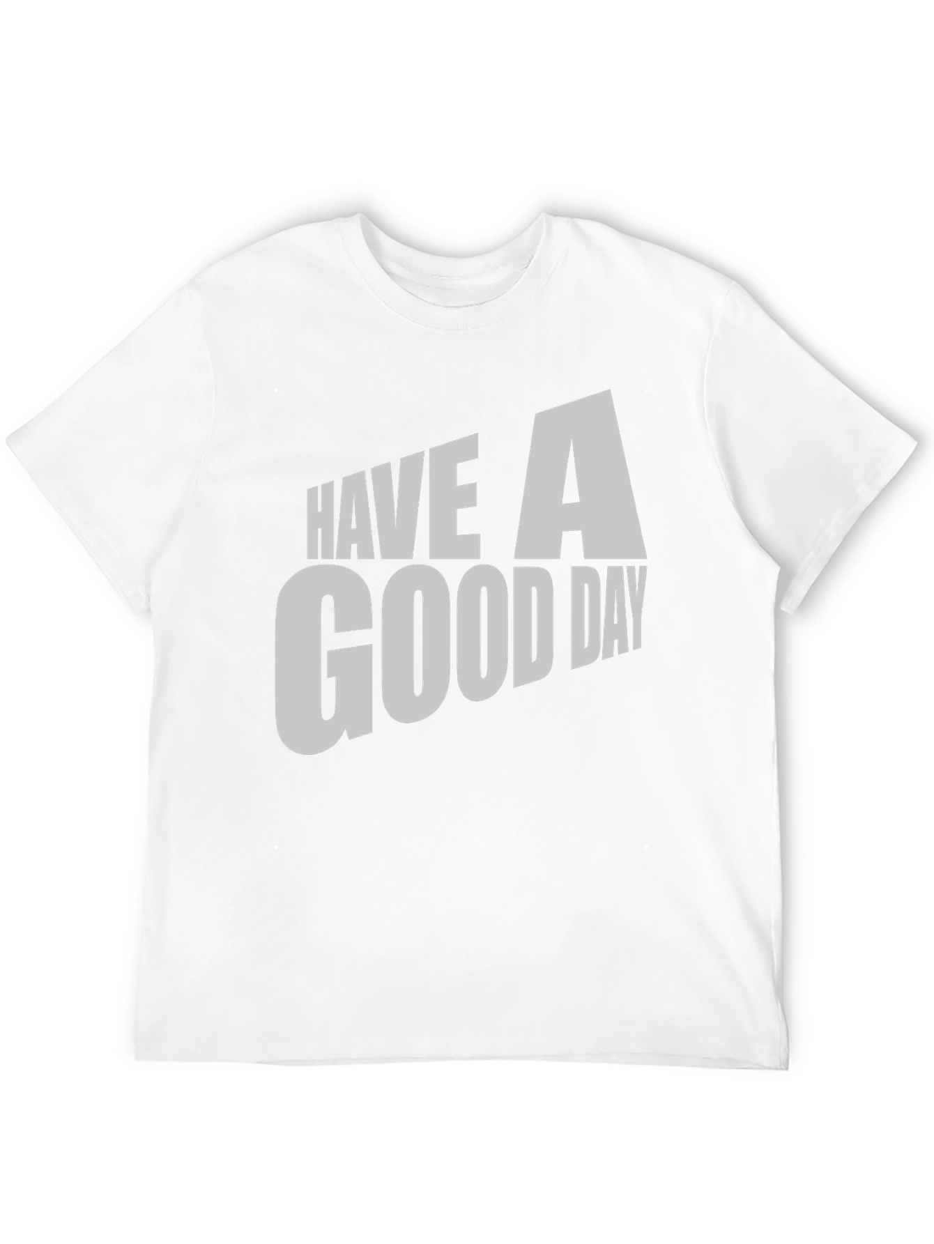 Have A Good Day Black Graphic Tee