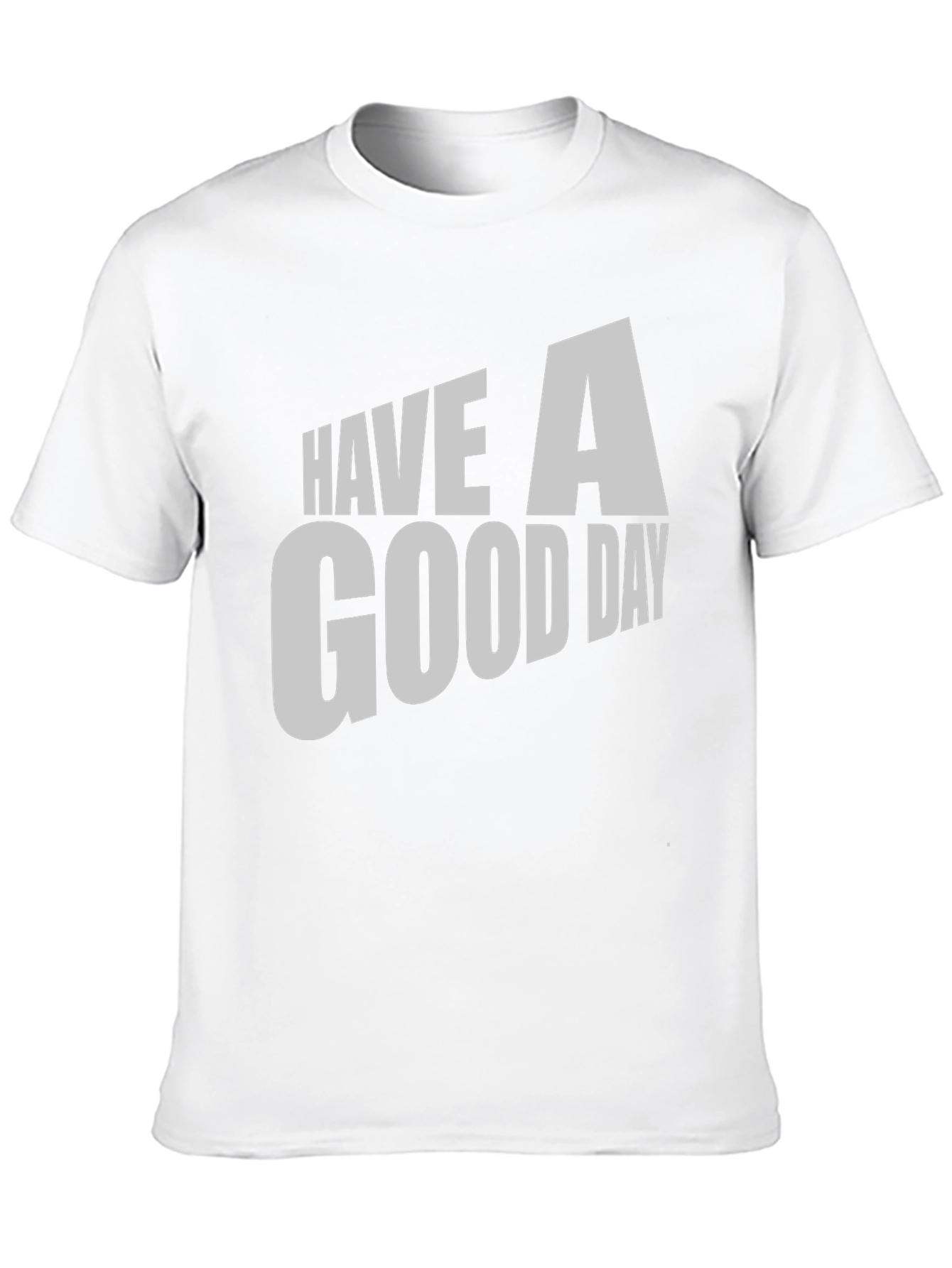 Have A Good Day Black Graphic Tee