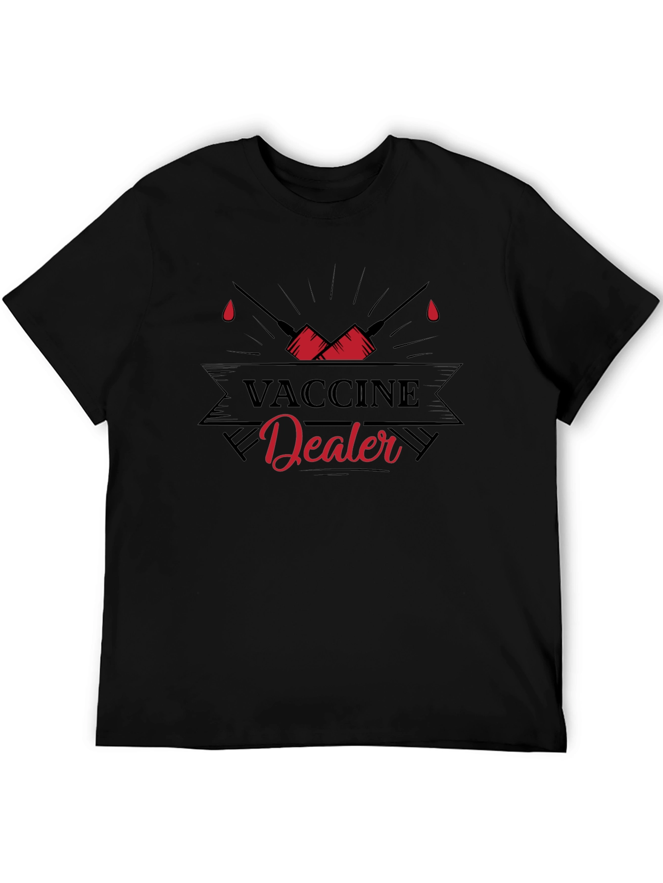 Vaccine Dealer T-Shirt - Pro-Vaccine Graphic Tee