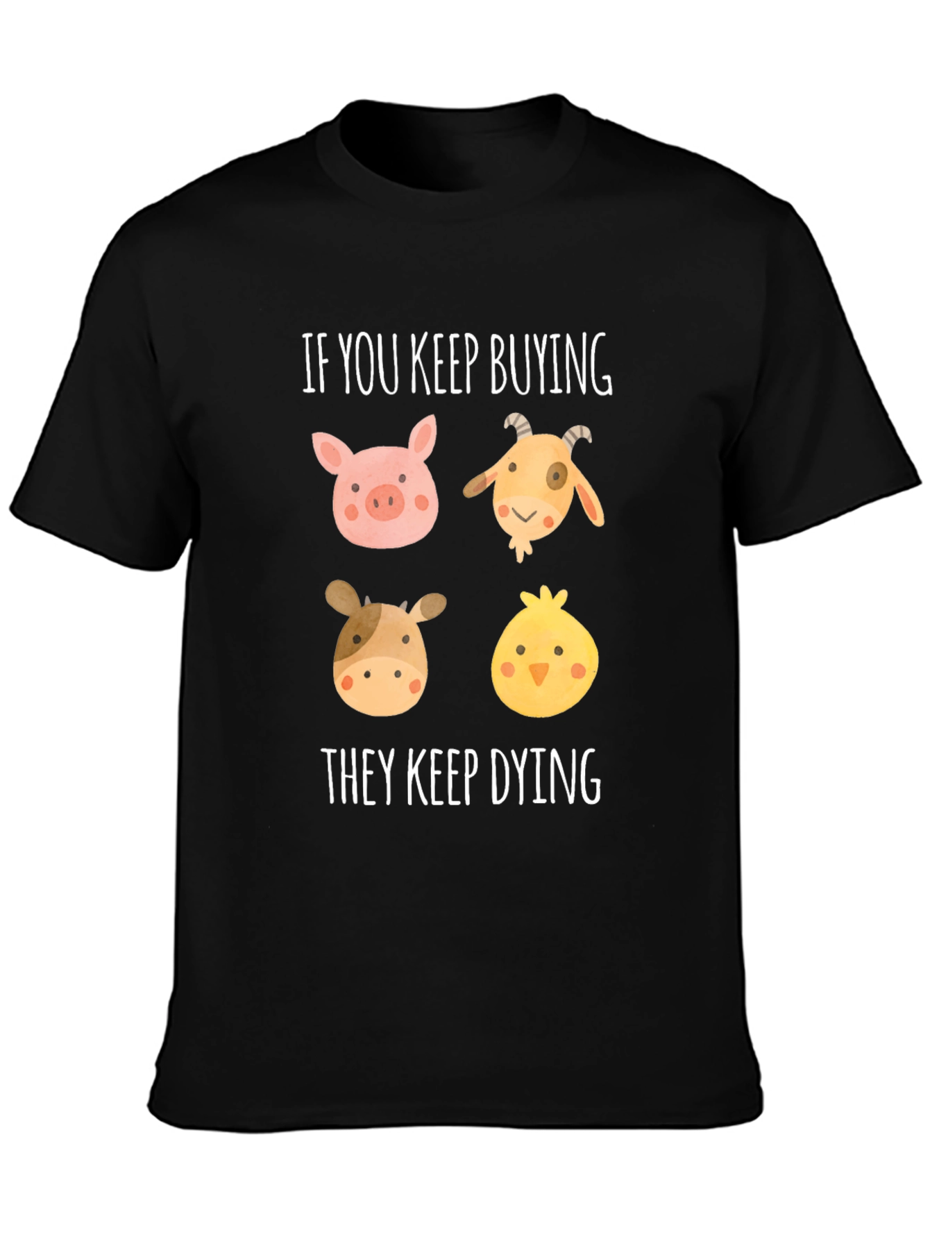 Vegan Activist Graphic Tee - Animal Rights Shirt