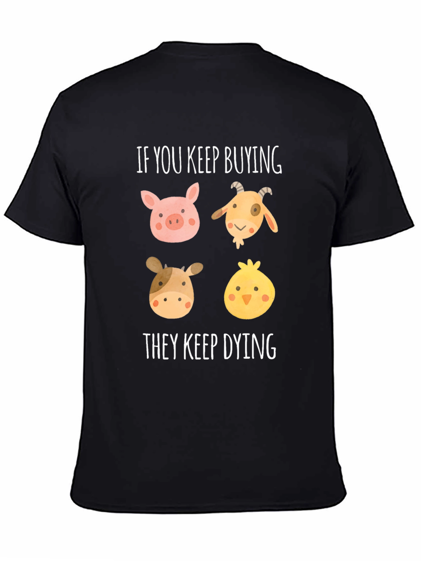 Vegan Activist Graphic Tee - Animal Rights Shirt