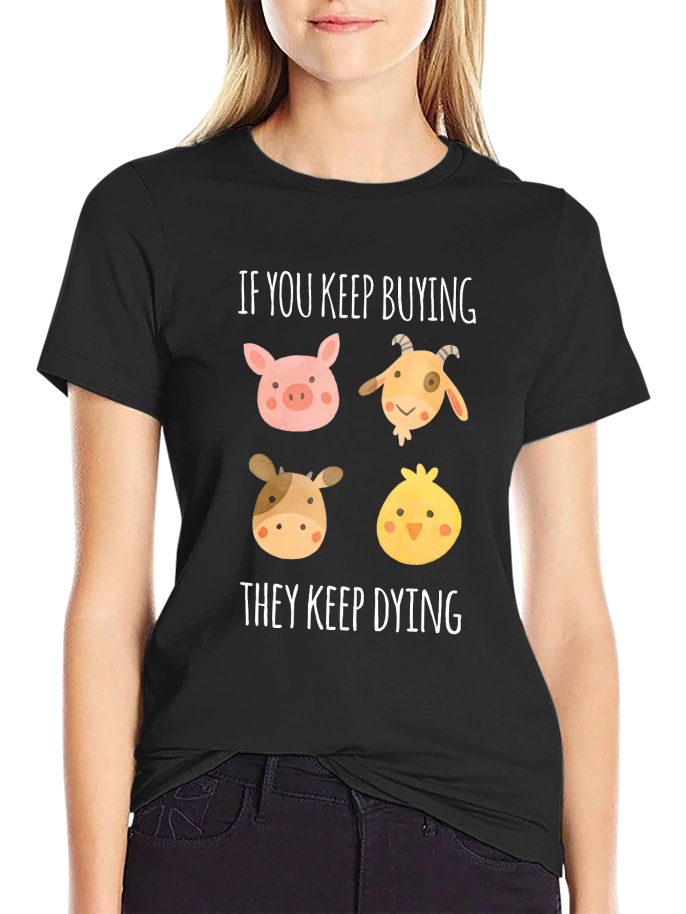 Vegan Activist Graphic Tee - Animal Rights Shirt