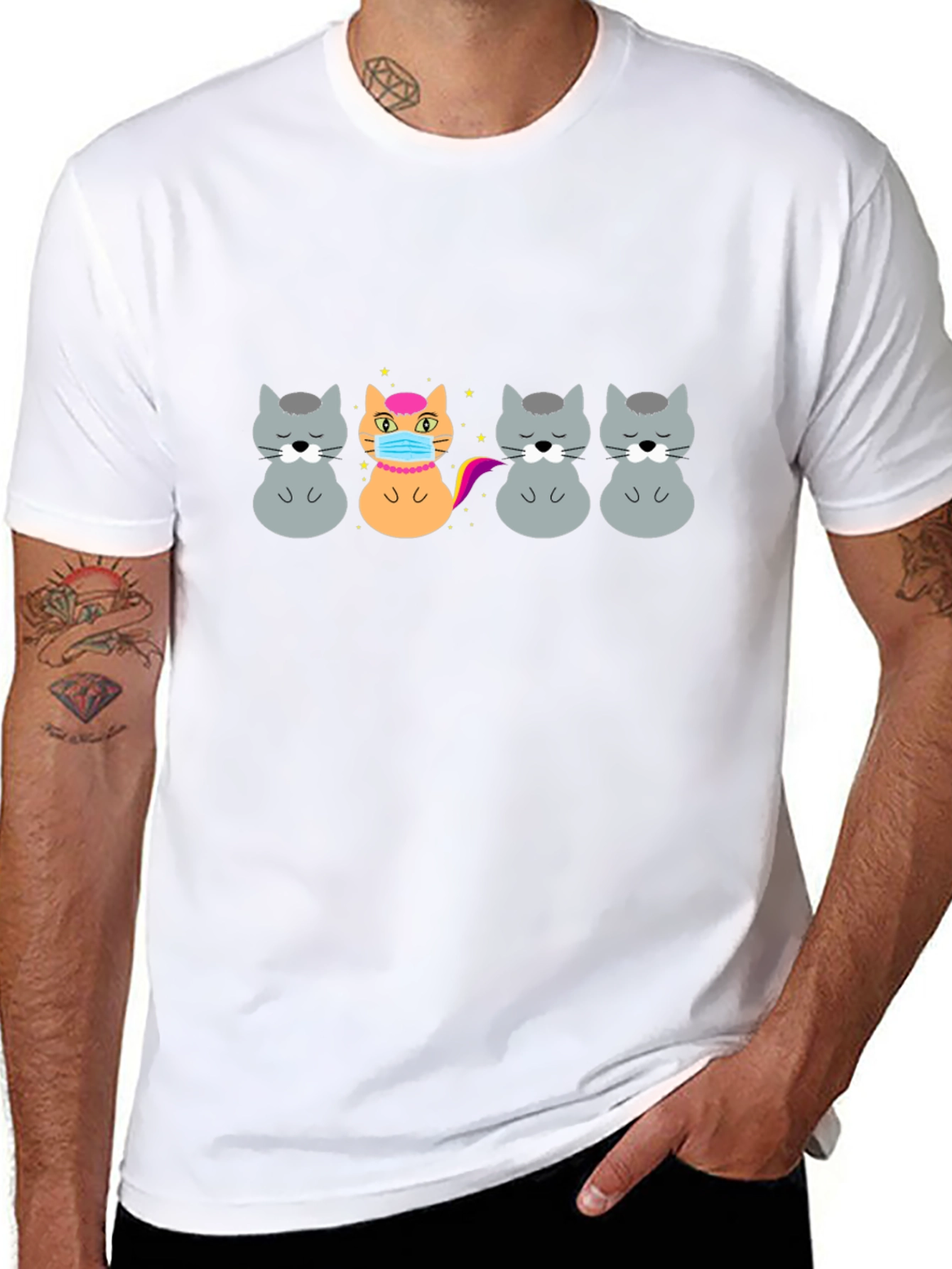 Unique Cat T-Shirt