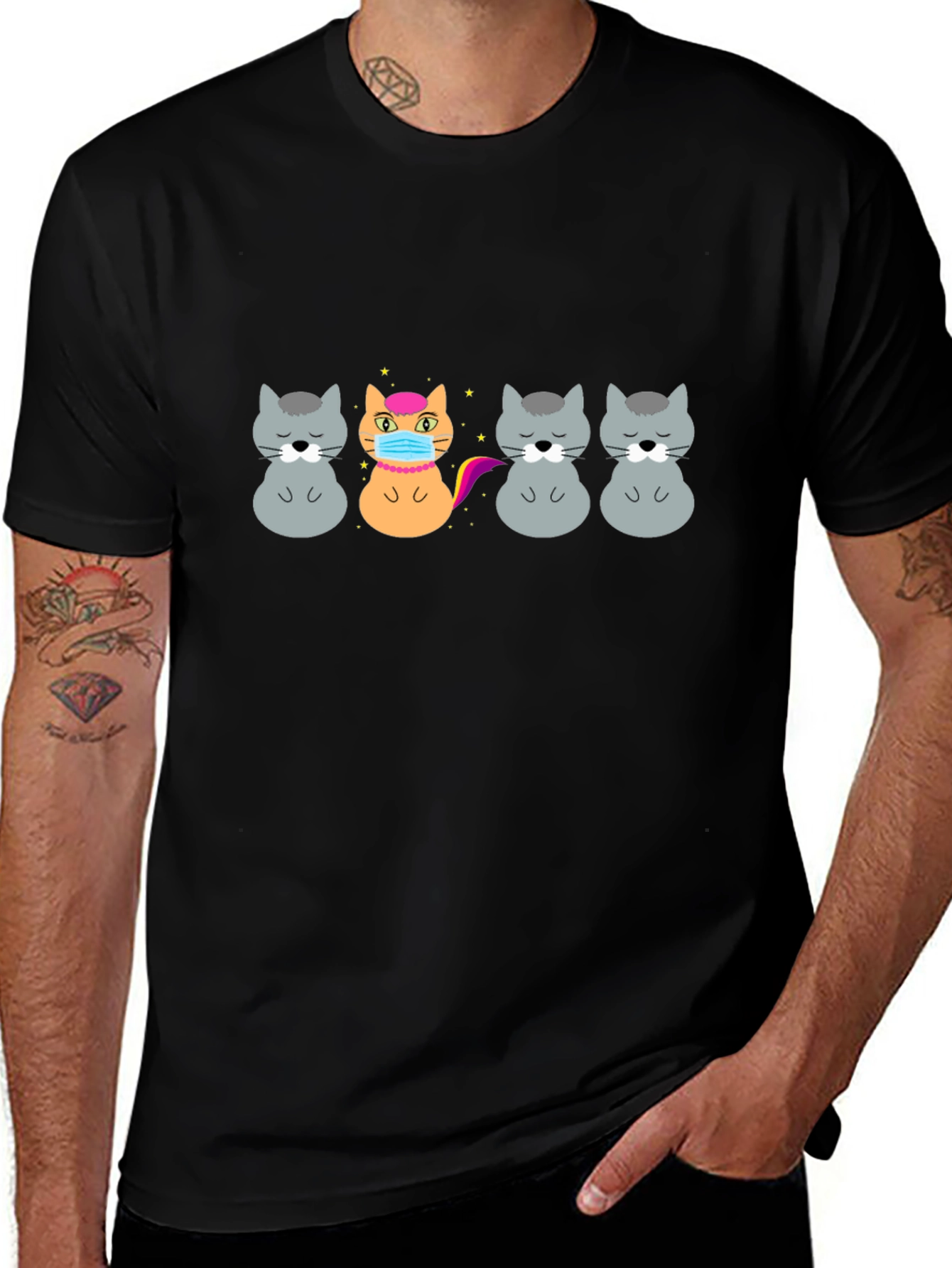 Unique Cat T-Shirt