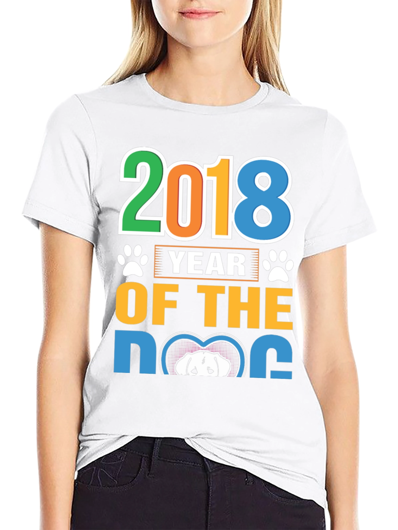 2018 Year of the Dog Graphic Tee