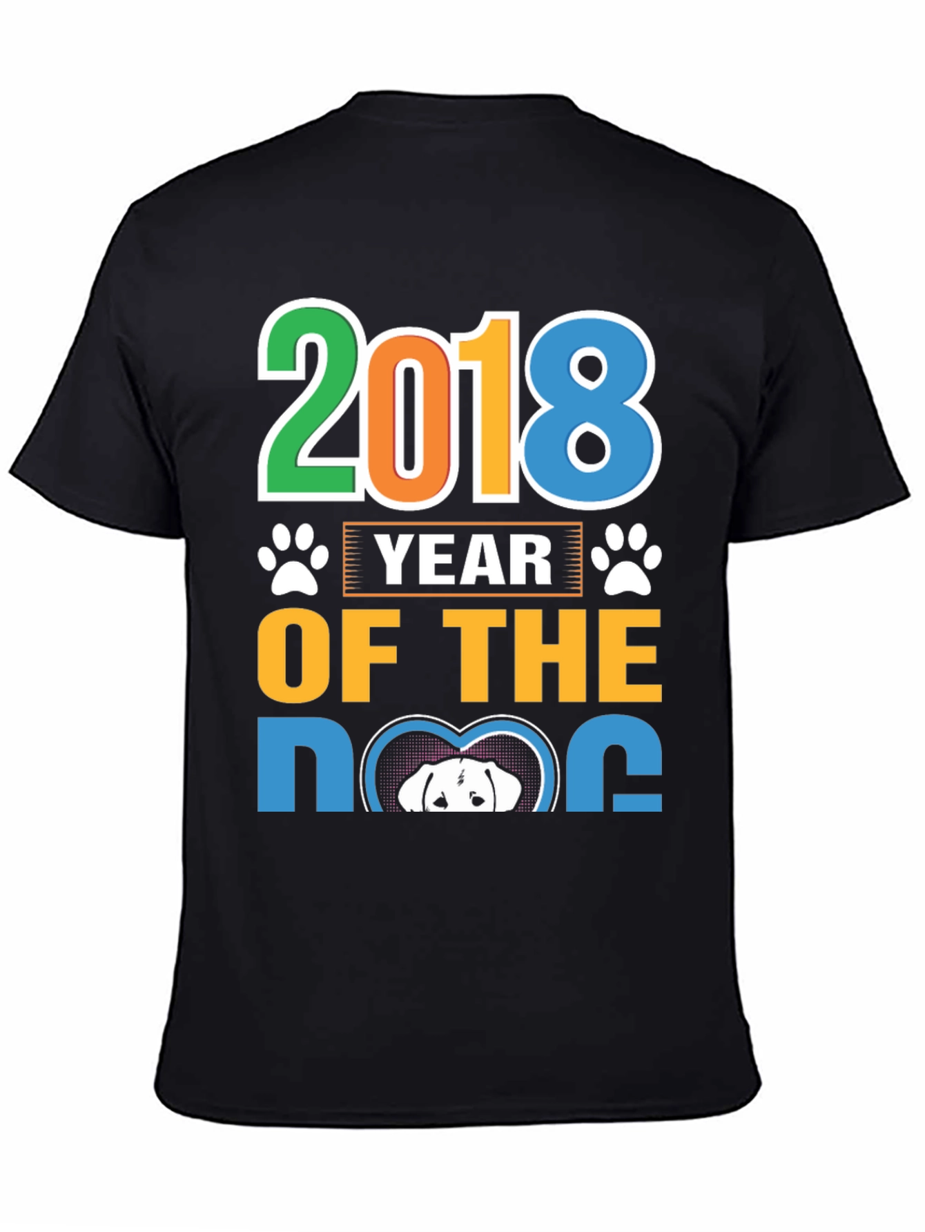 2018 Year of the Dog Graphic Tee