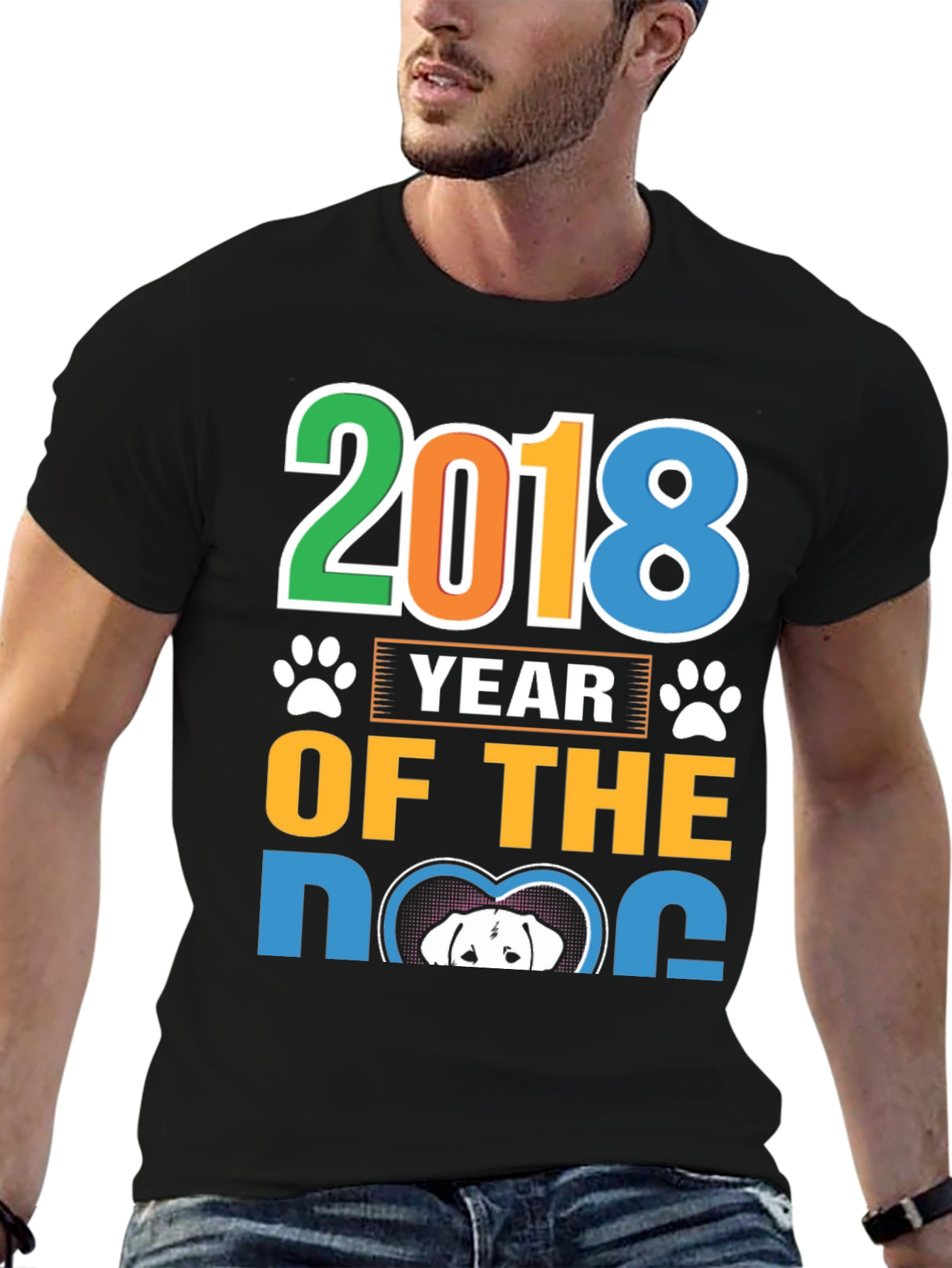2018 Year of the Dog Graphic Tee